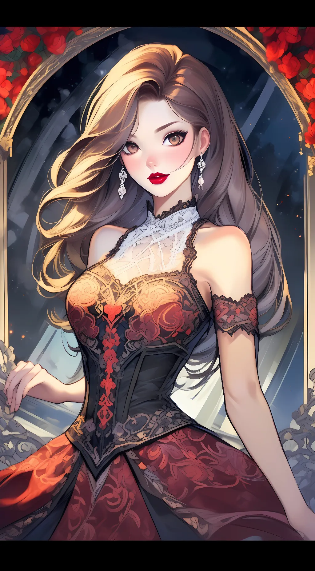 ai character: Princess Rose background