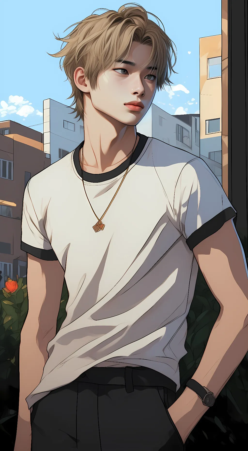 ai character: Nicholas Smith background