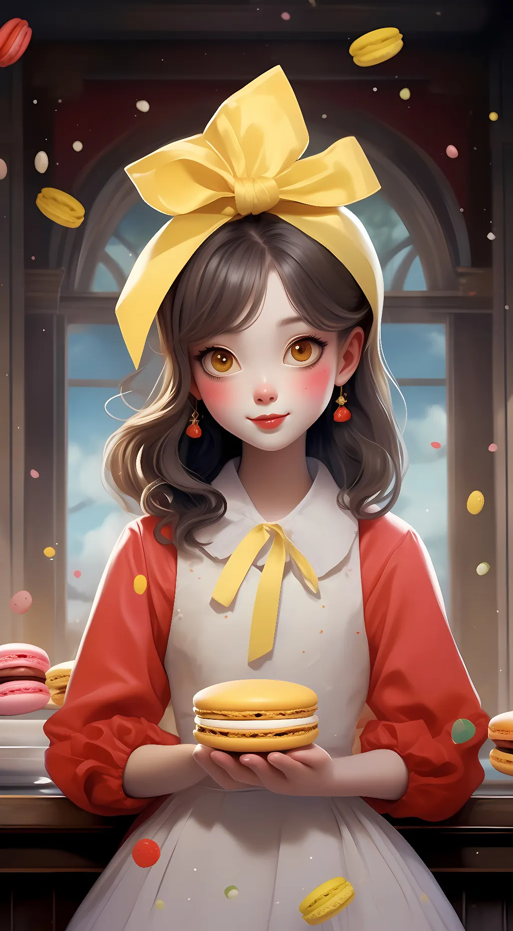 ai character: Castanets background