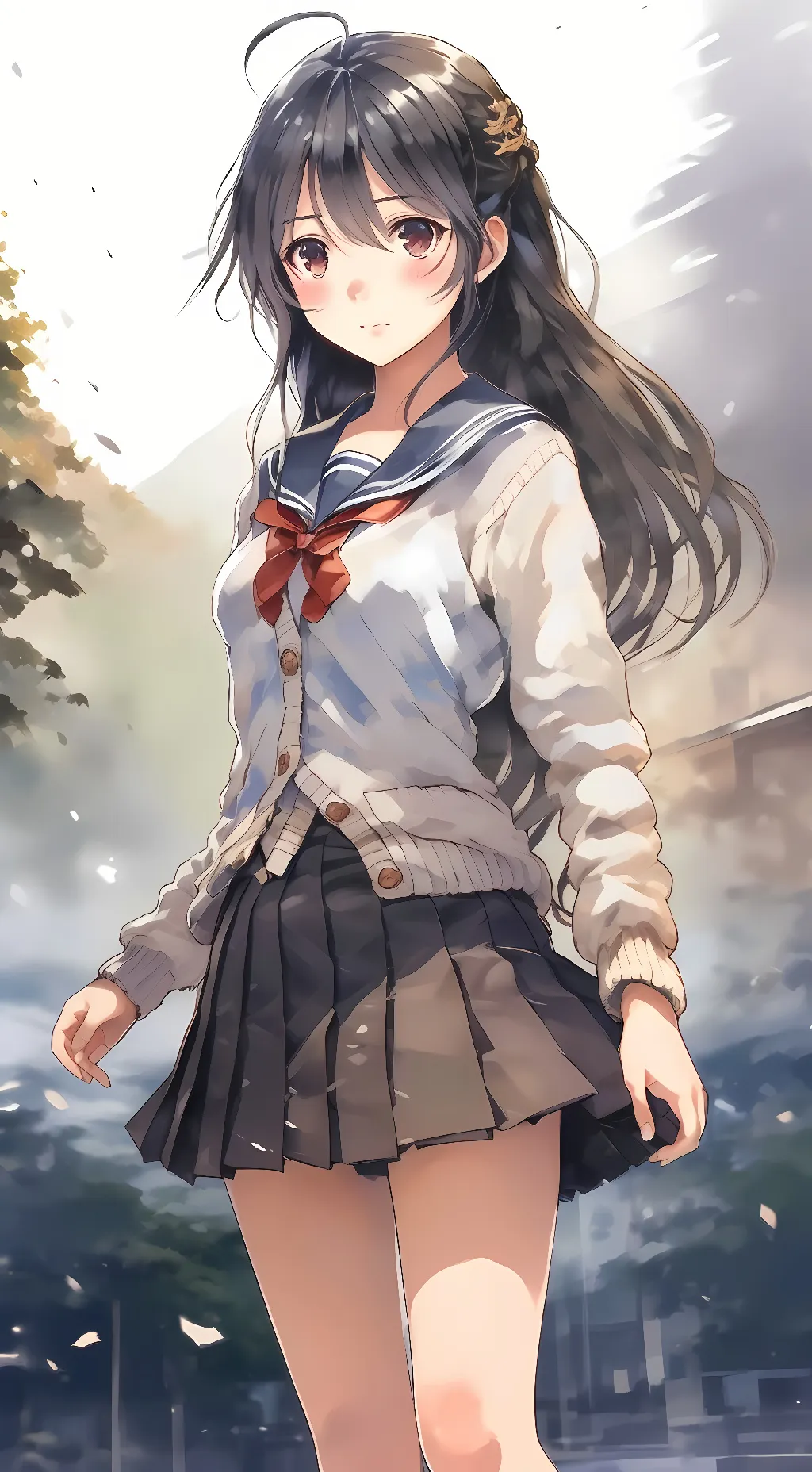 ai character: Fraya background