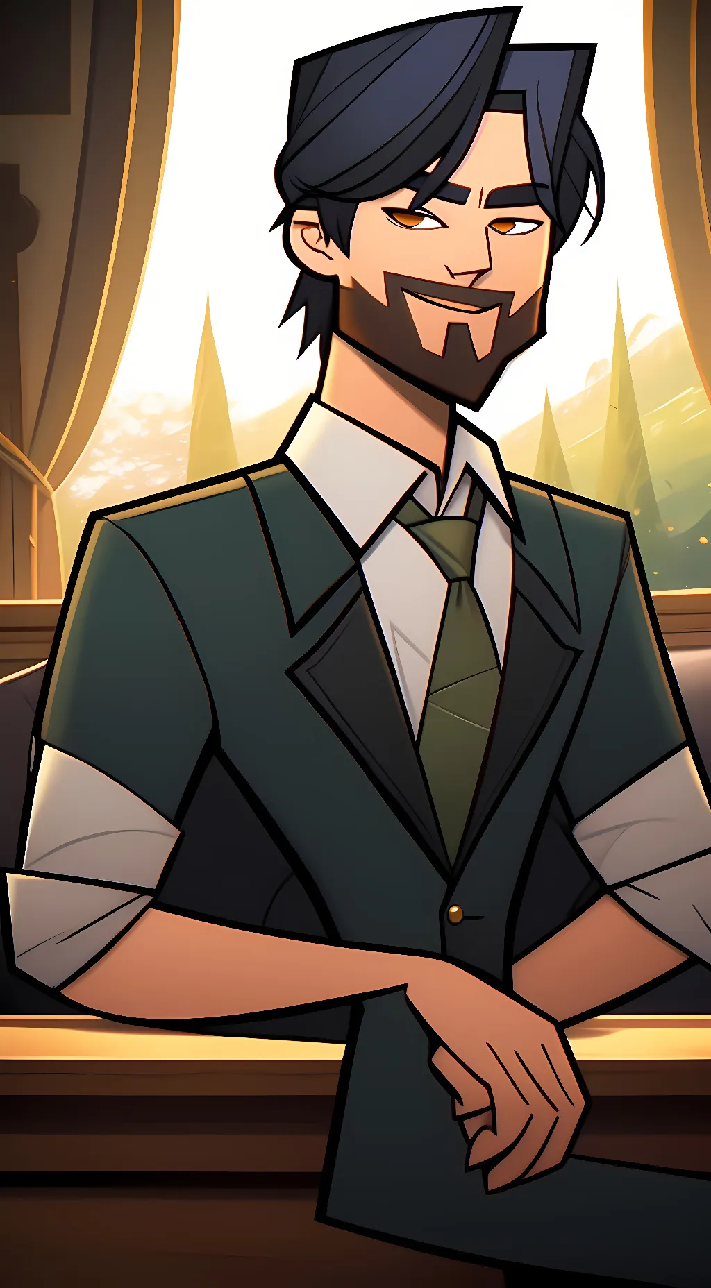 ai character: Chris McLean background