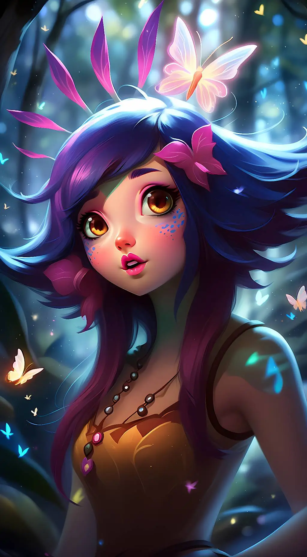 ai character: Neeko background