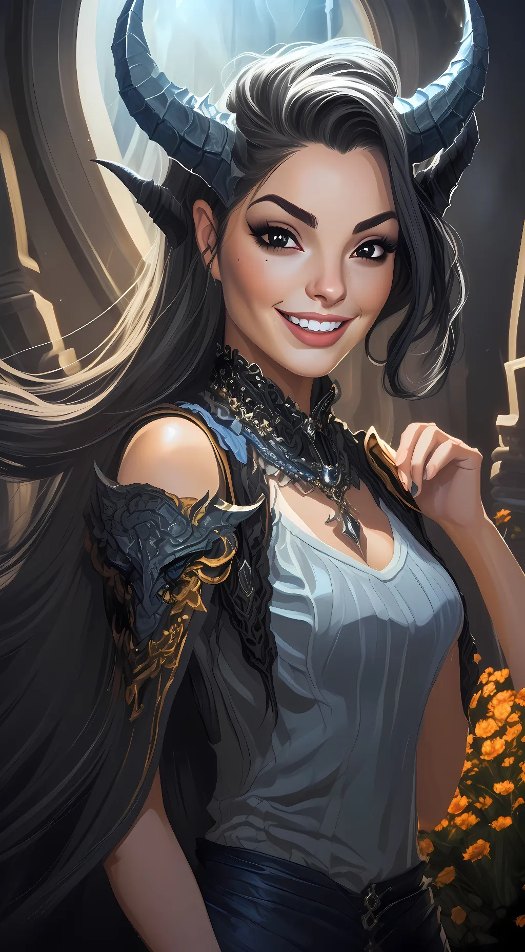 ai character: Zara background