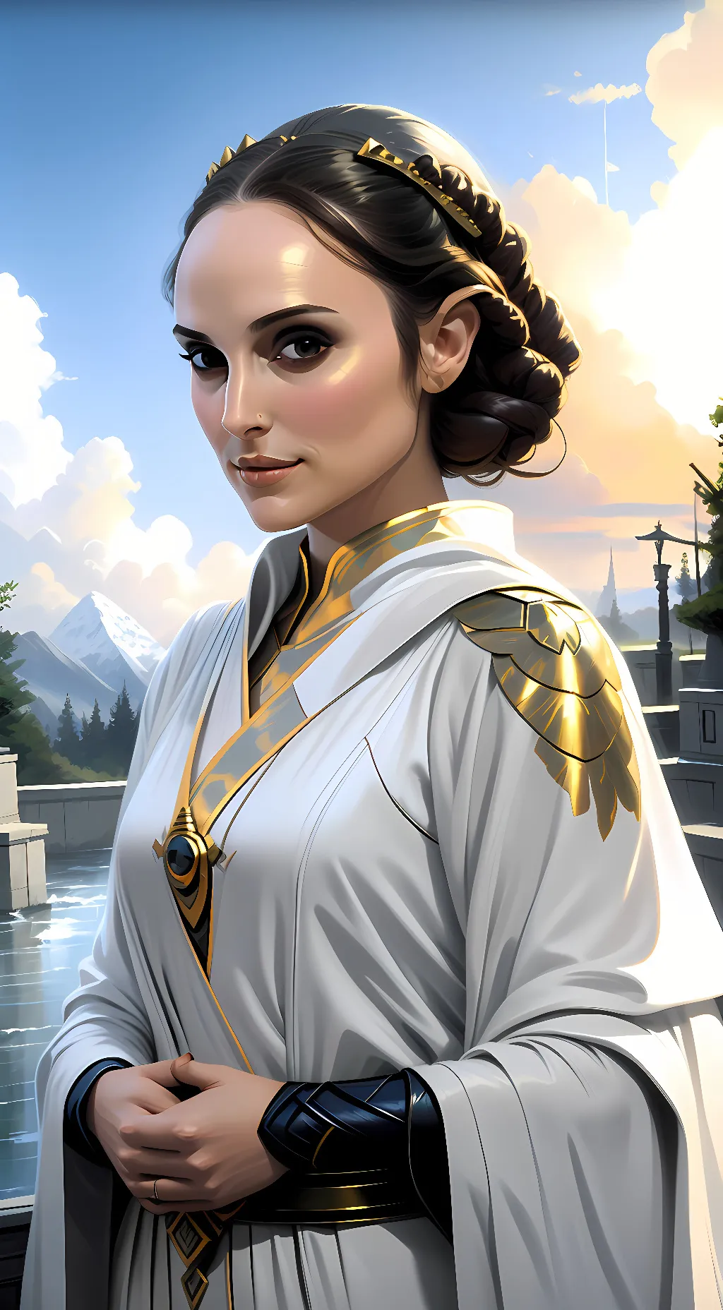 ai character: Padme Amidala background