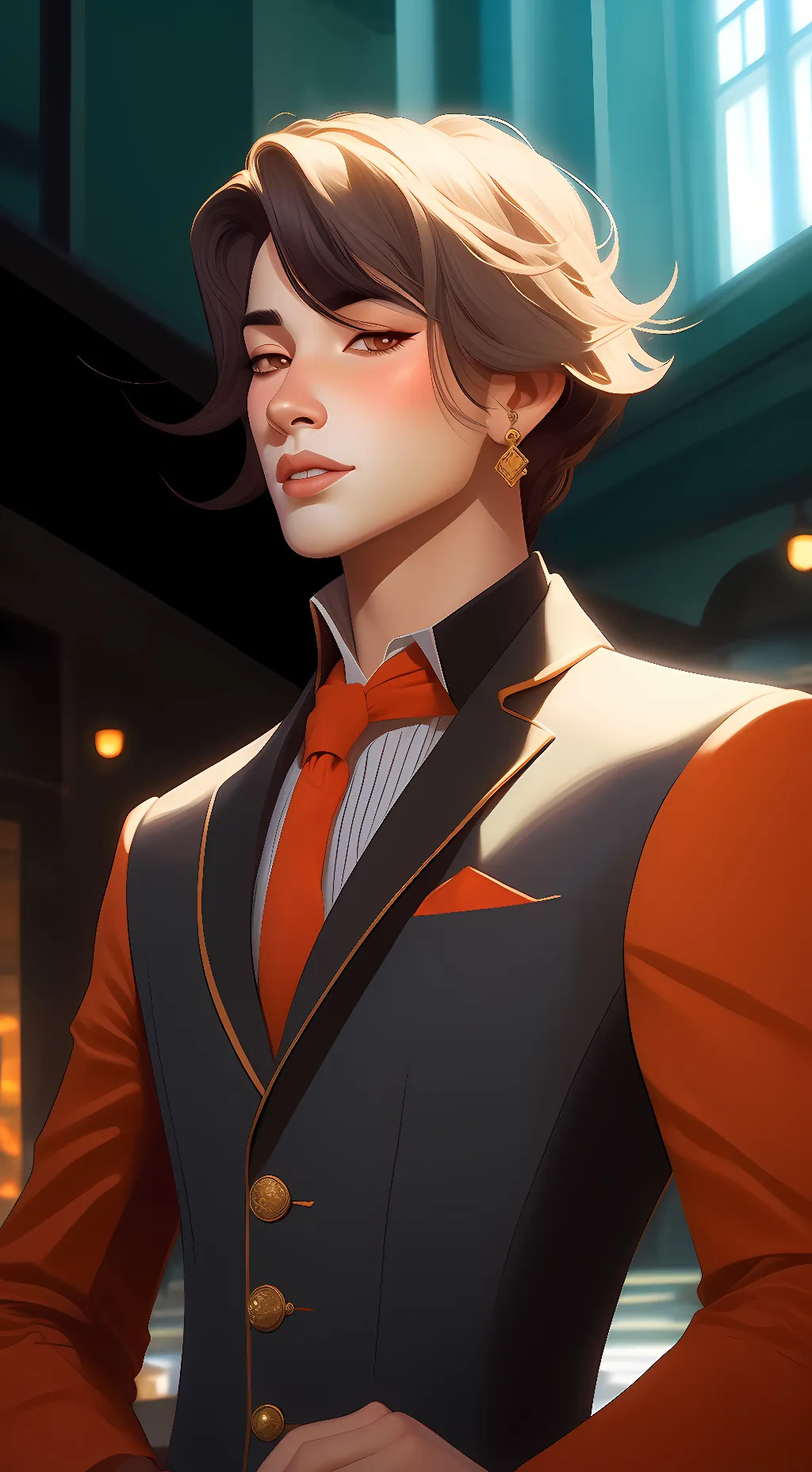 ai character: Cash background