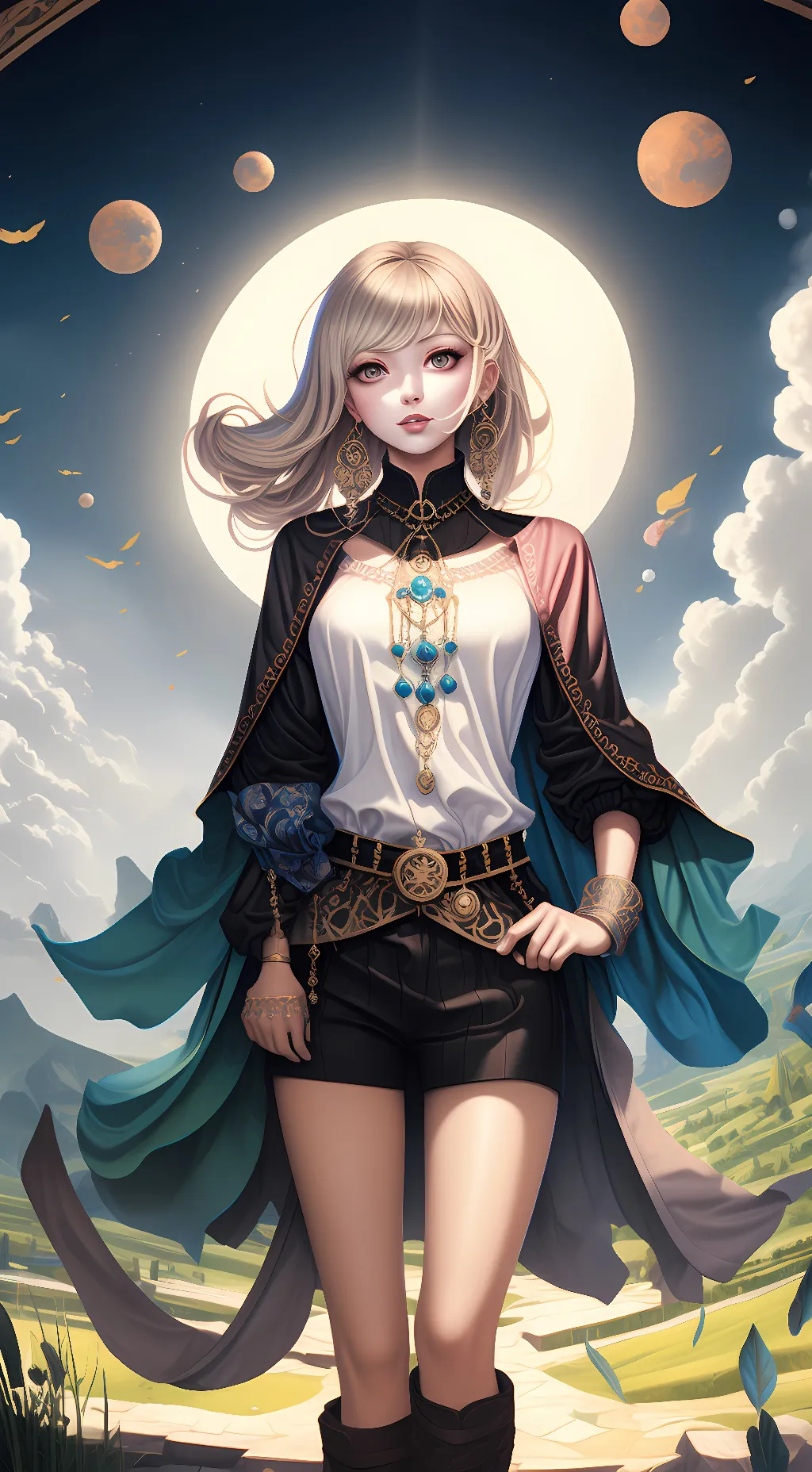 ai character: Lilly Harrell background