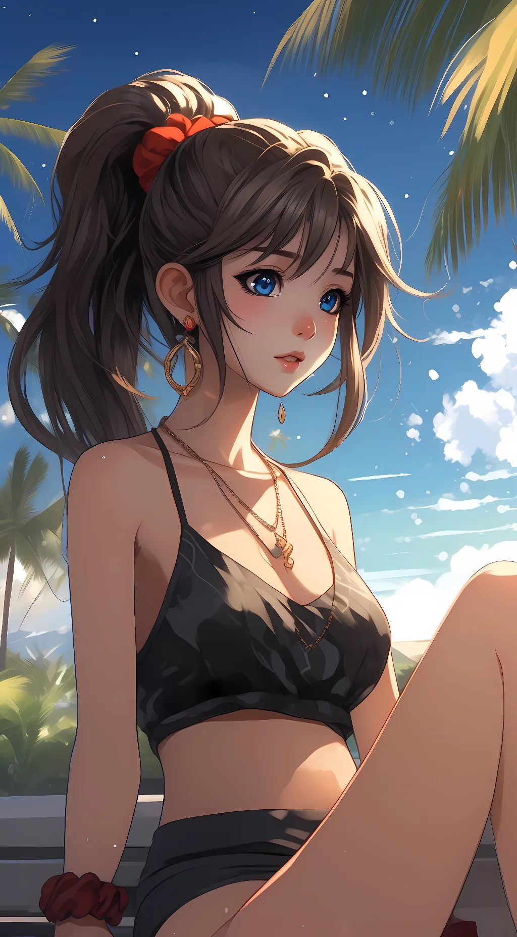 ai character: Akemi Nakamura  background