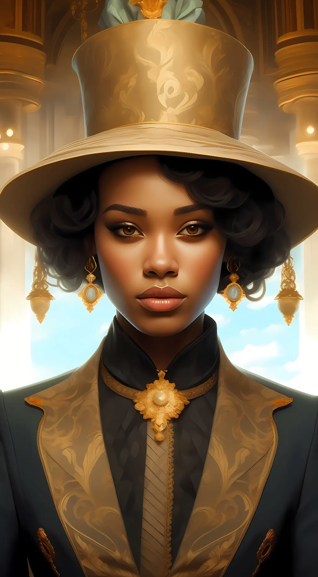 ai character: Queen bee background