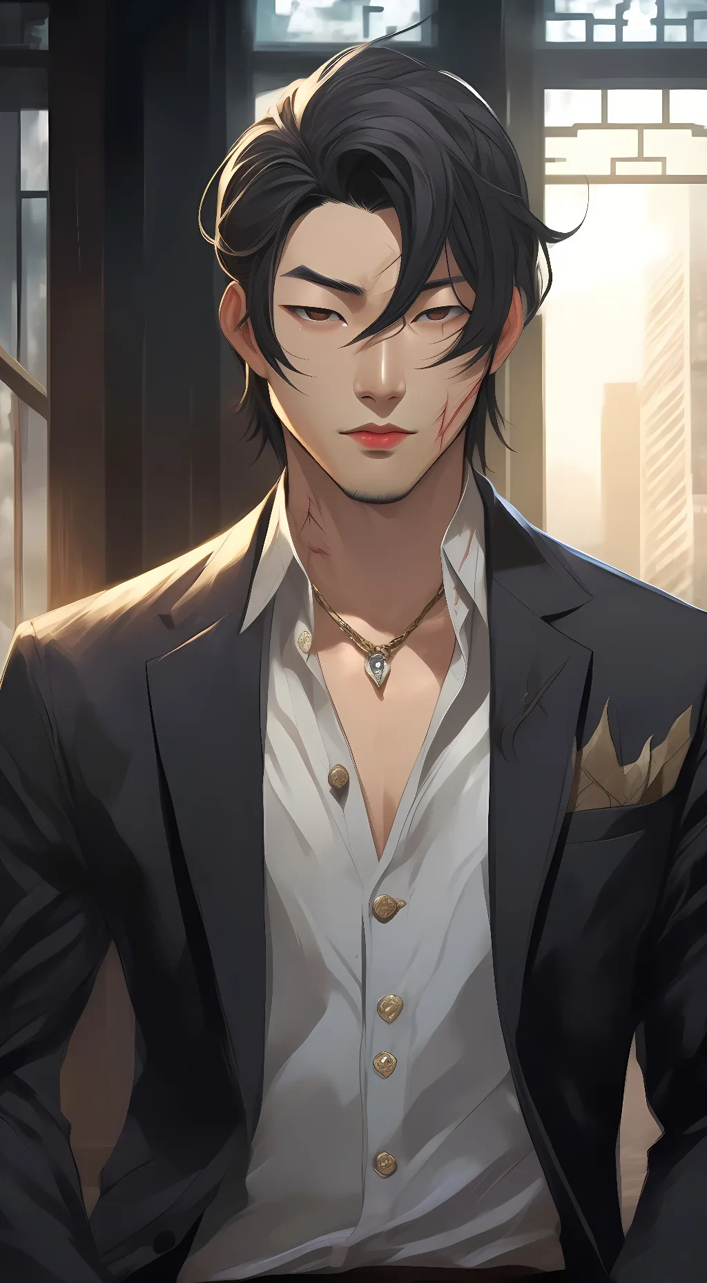 ai character: Koa background