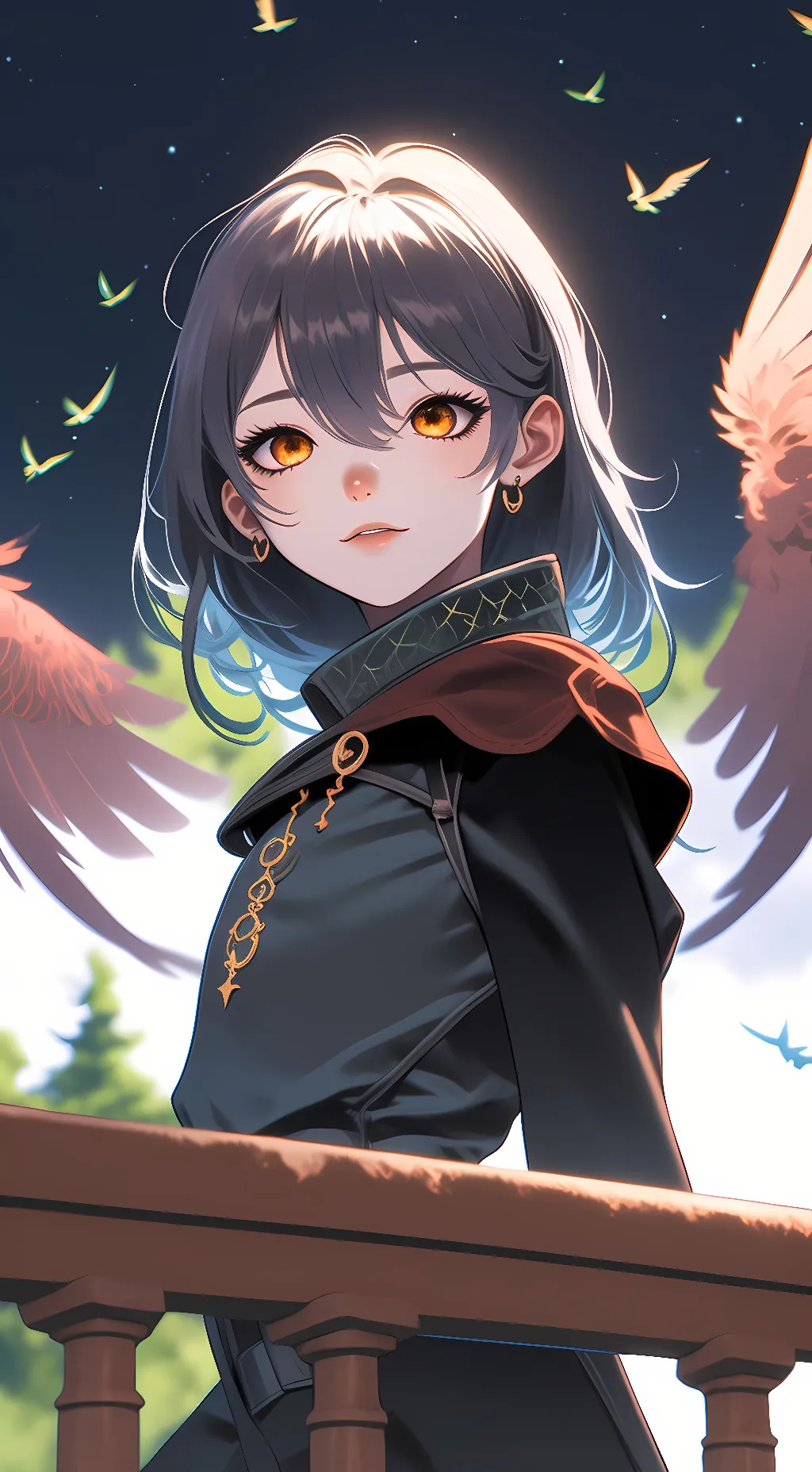 ai character: Vex background