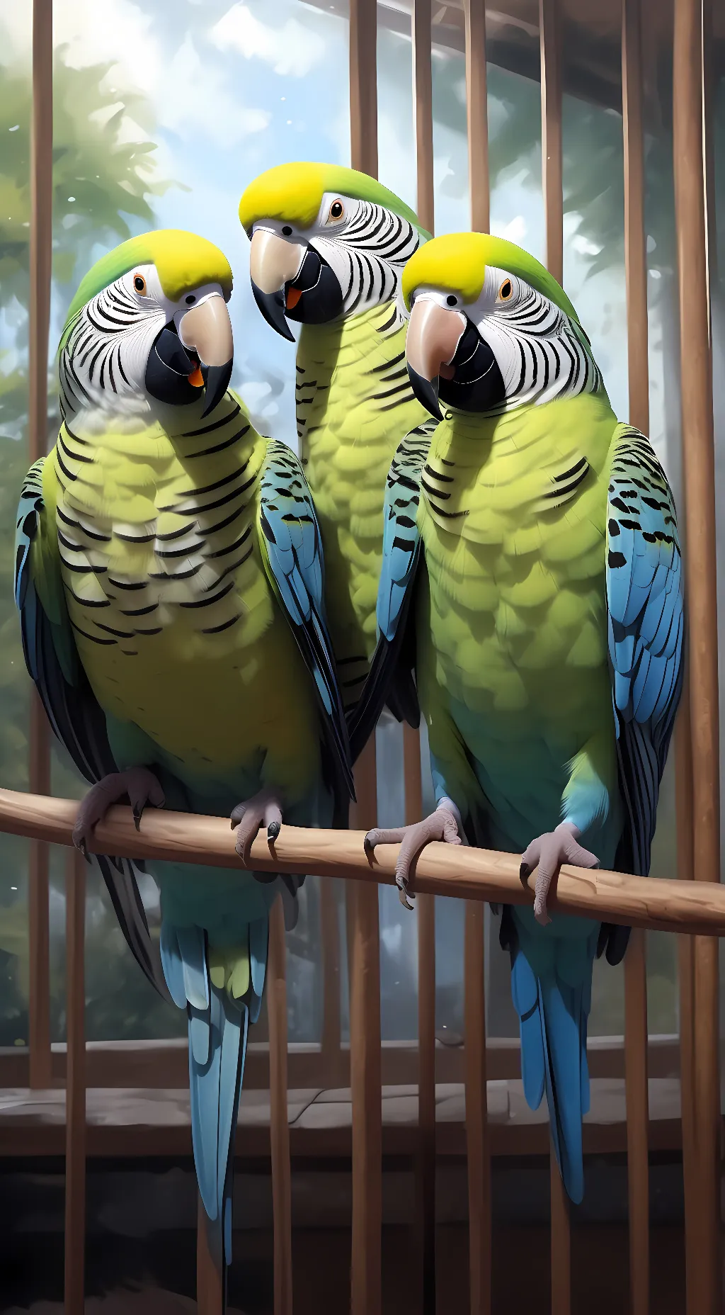 ai character: snowy,rosy, Daisy background