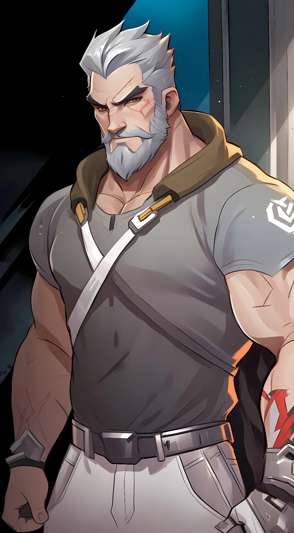 ai character: Reinhardt Wilhelm background