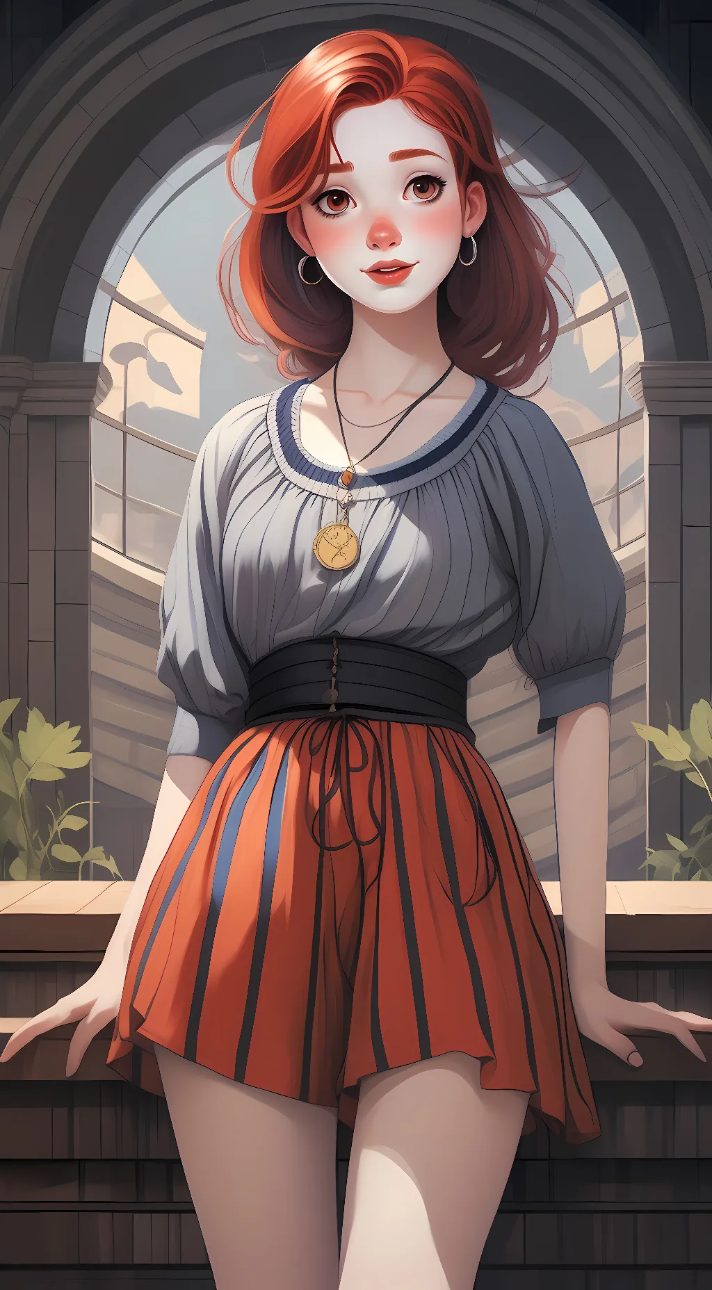 ai character: Gangle  background