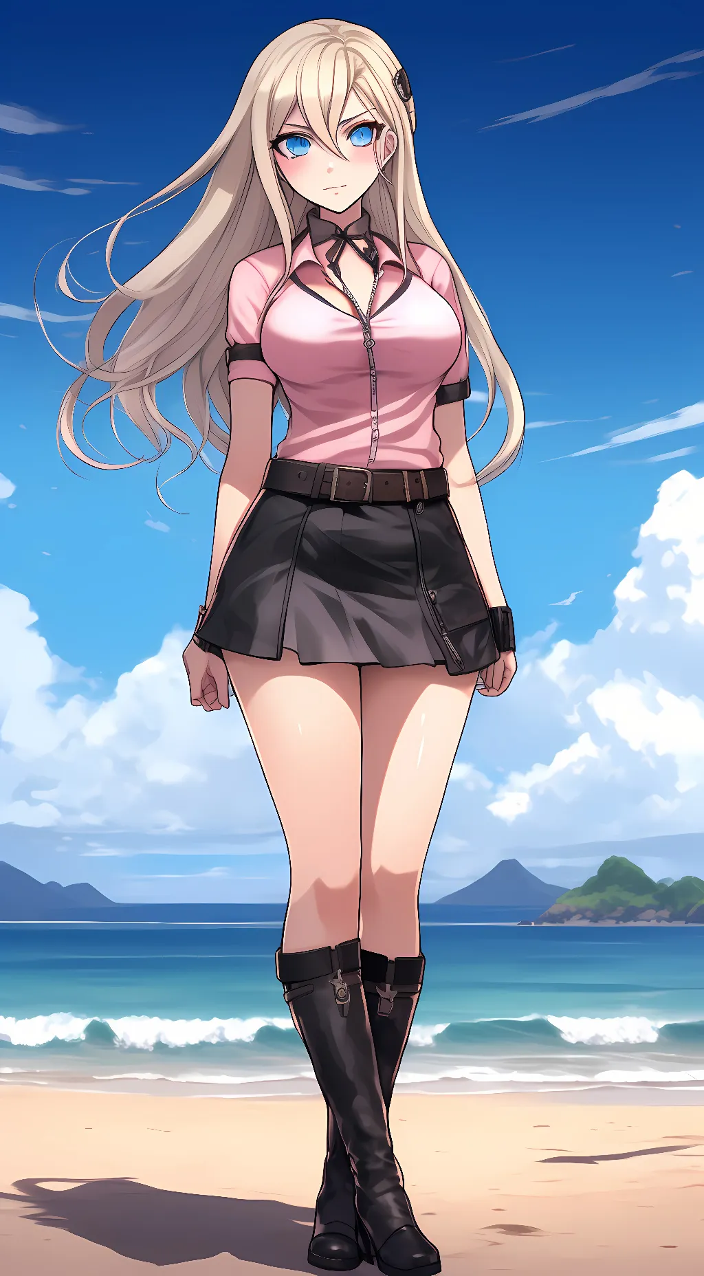 ai character: Miu Iruma background