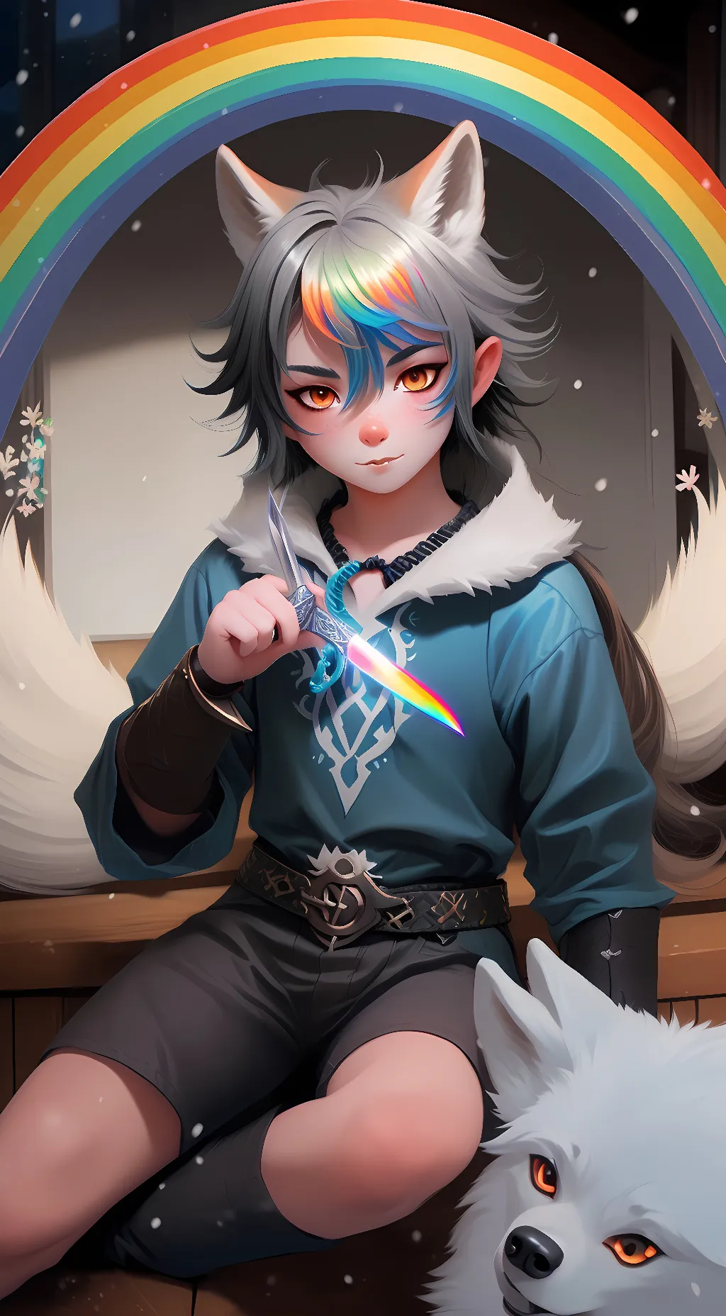 ai character: Aku background