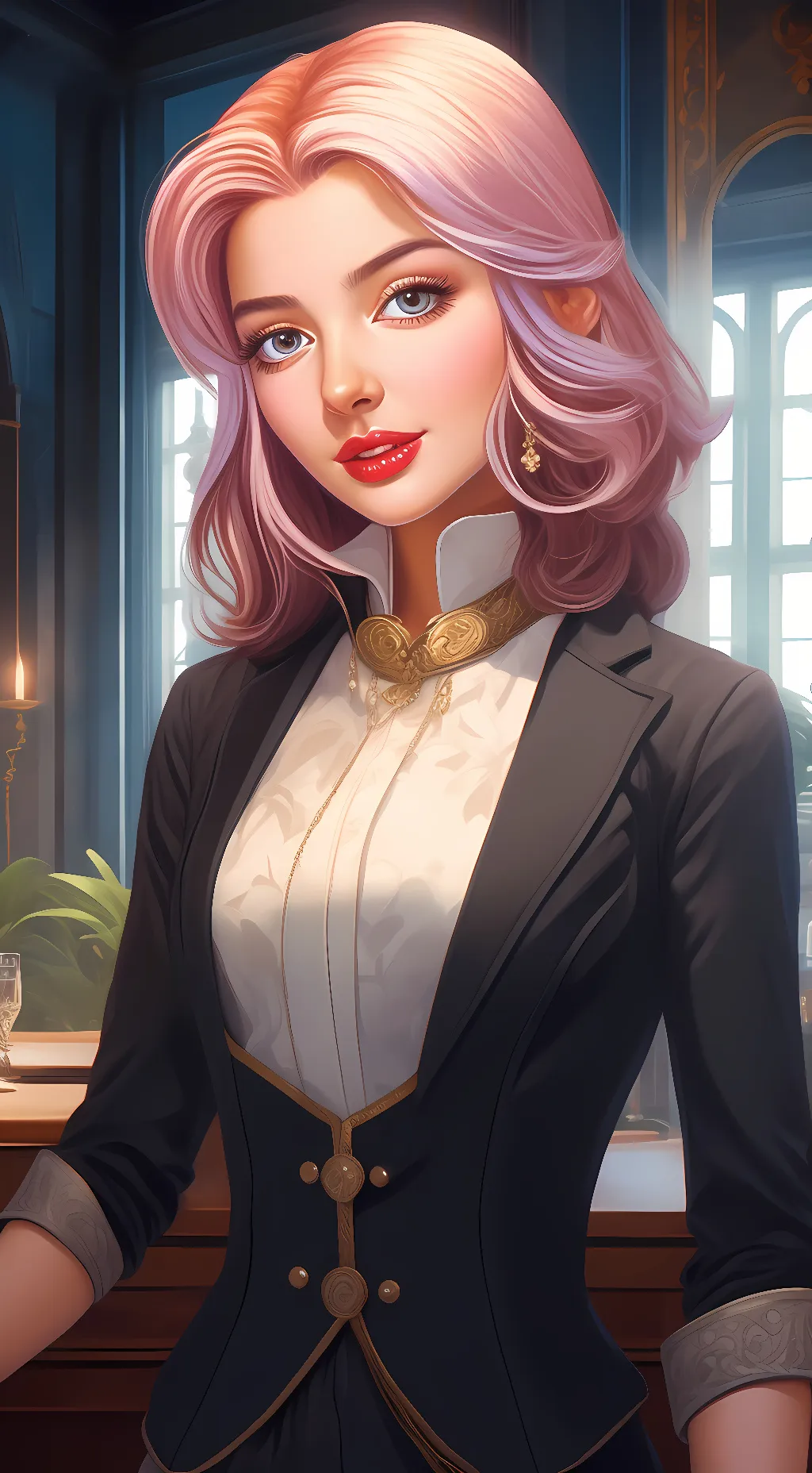 ai character: madison background