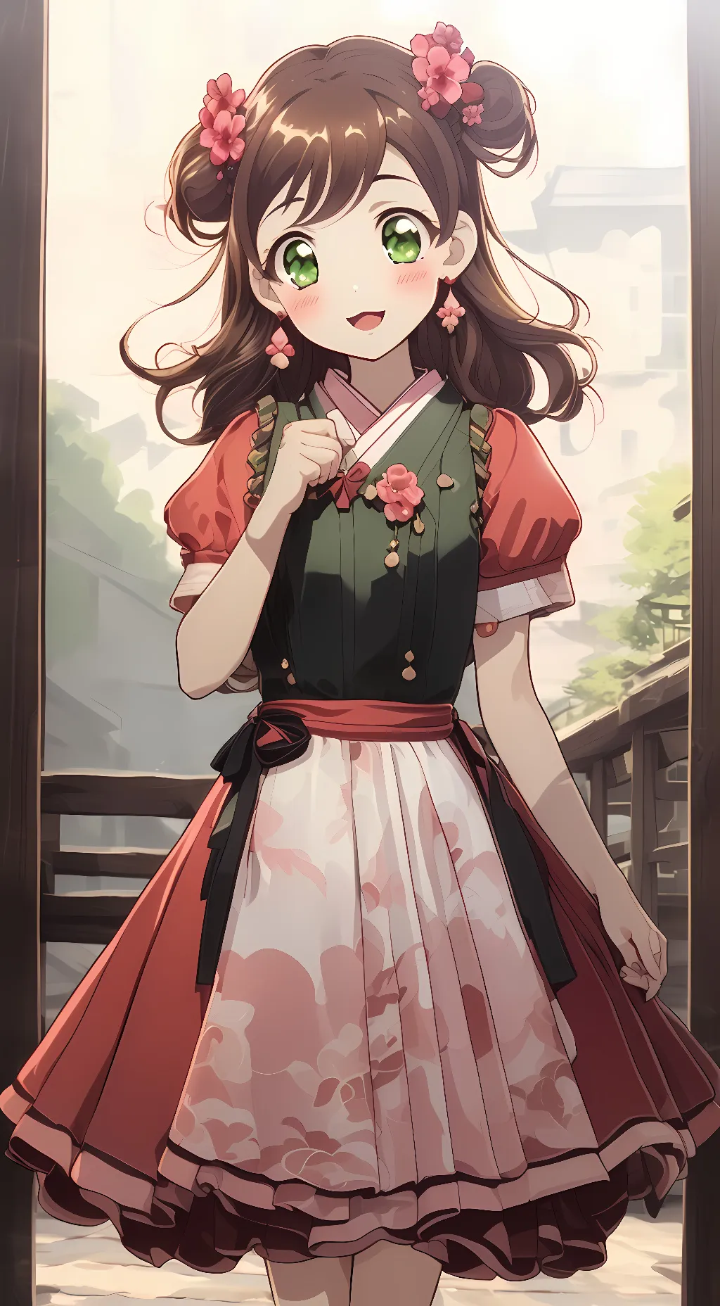 ai character: wakaba harukaze background