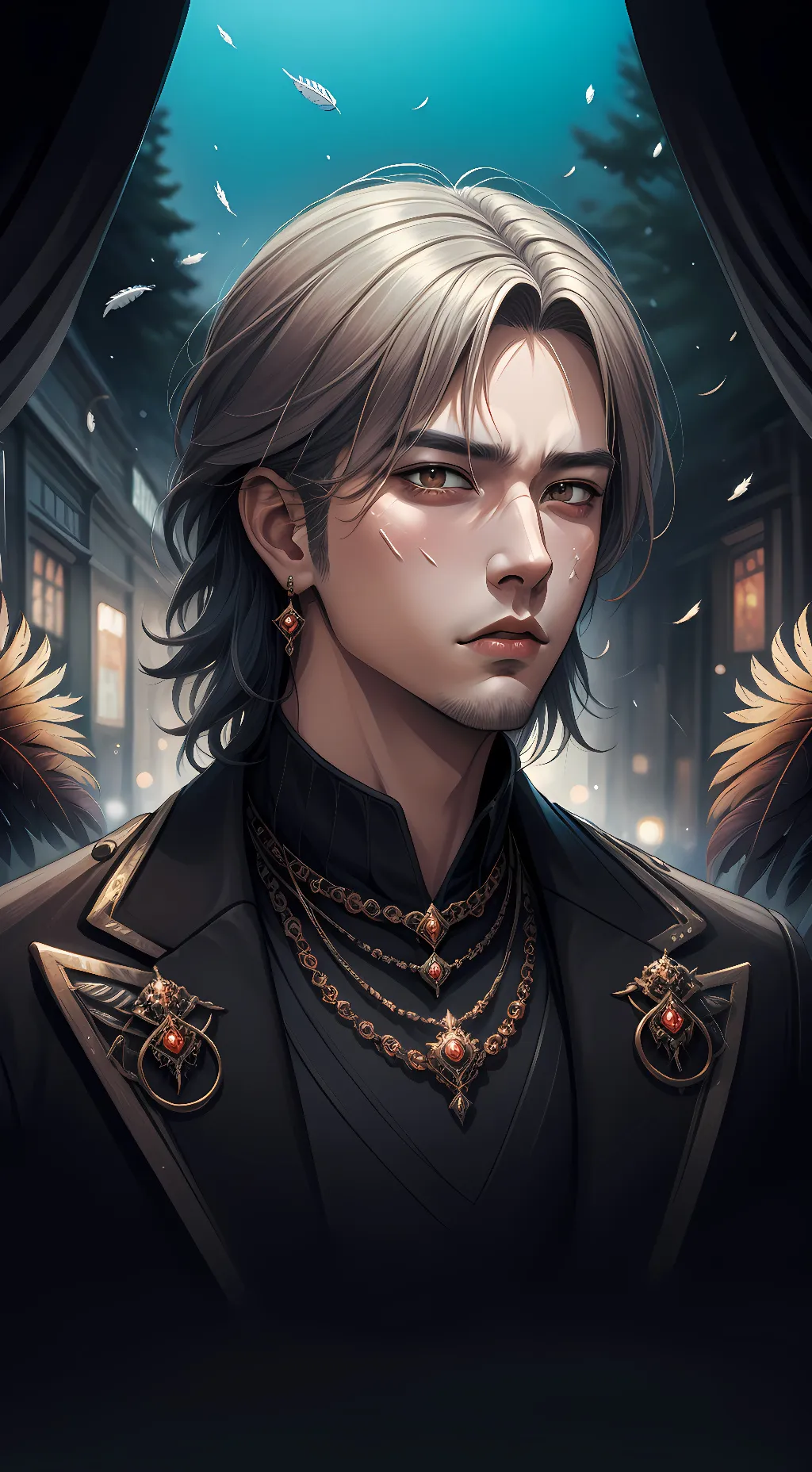 ai character: Sneeze slave man 1 background