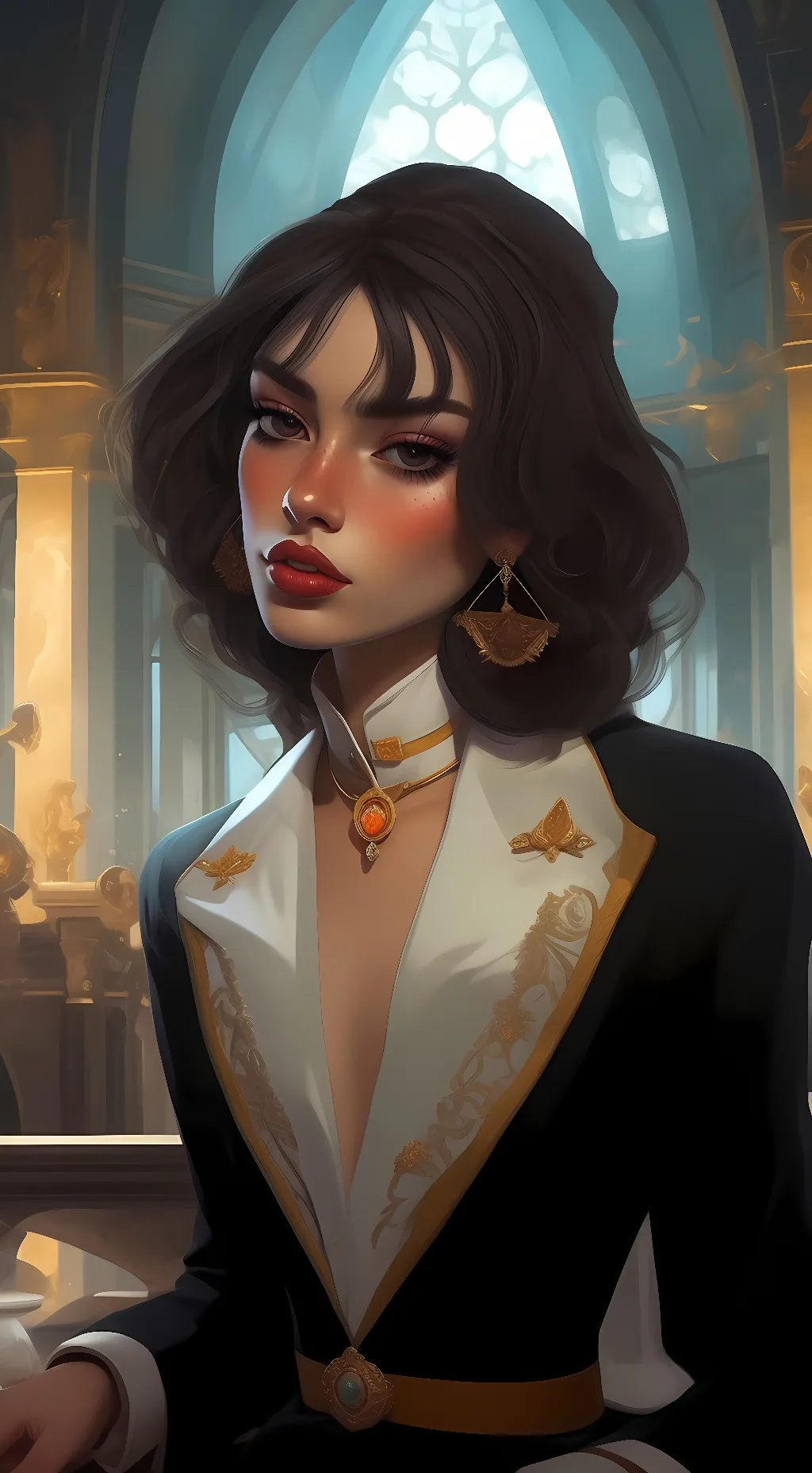 ai character: Gwen background