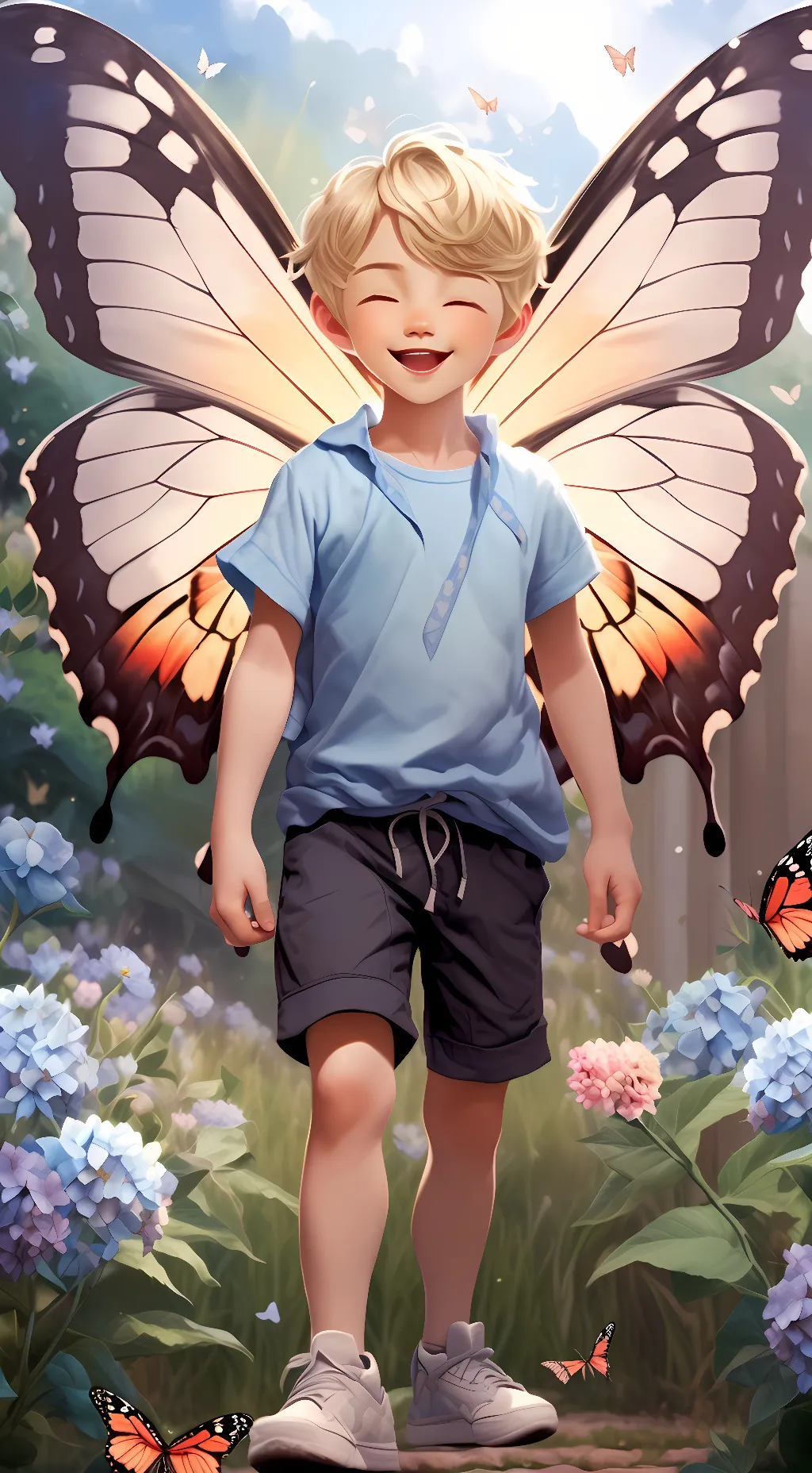 ai character: Charlie  background