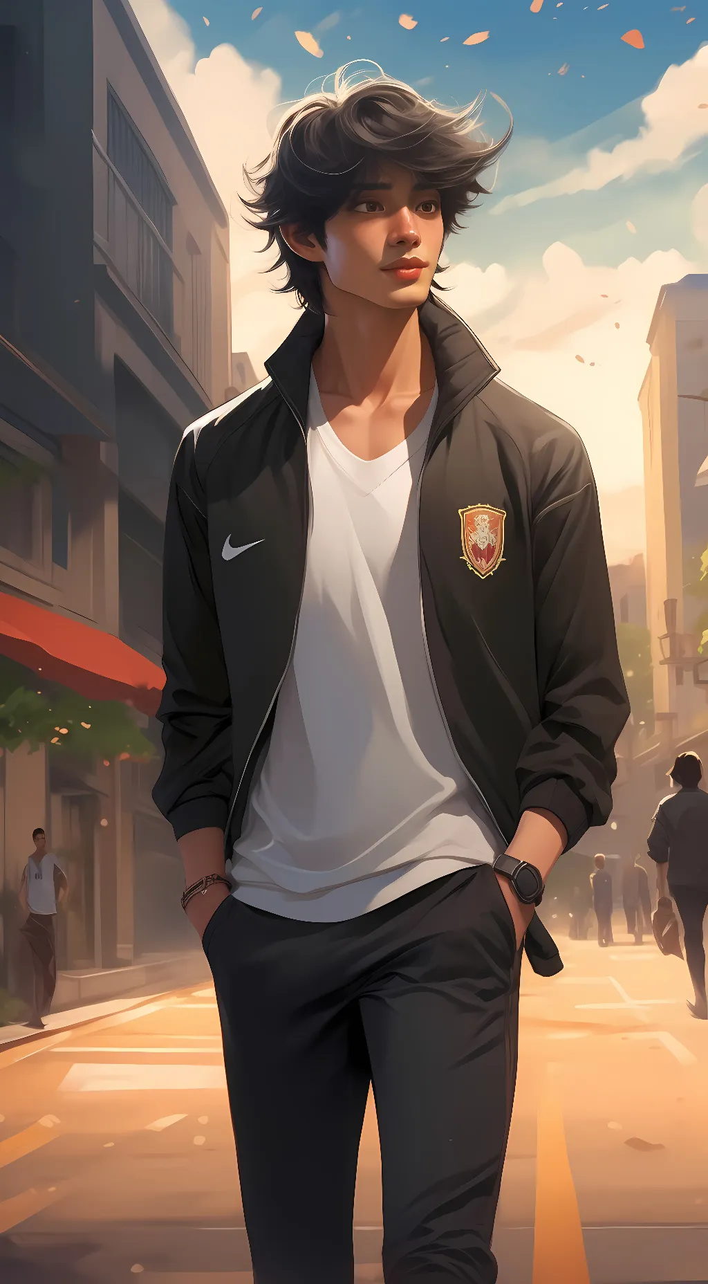 ai character: Diego background