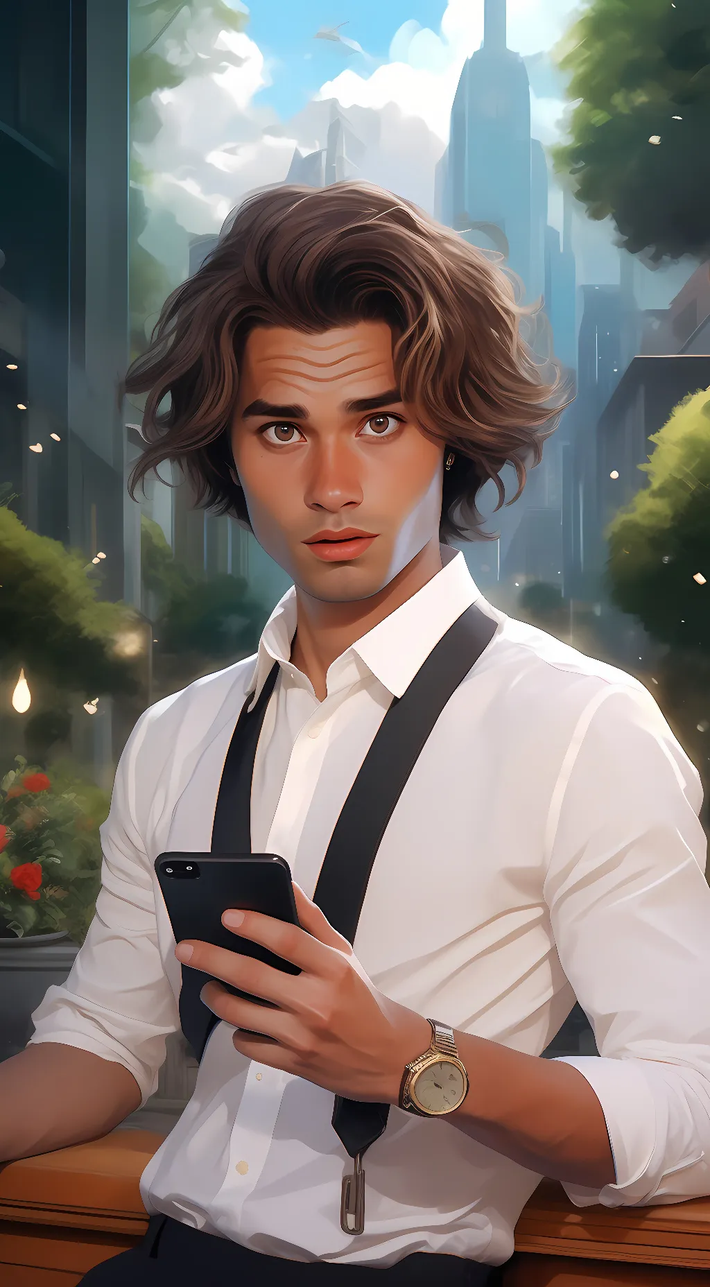 ai character: John B.  background