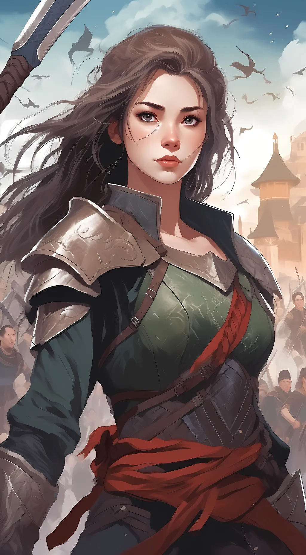 ai character: the dragon hunter( background