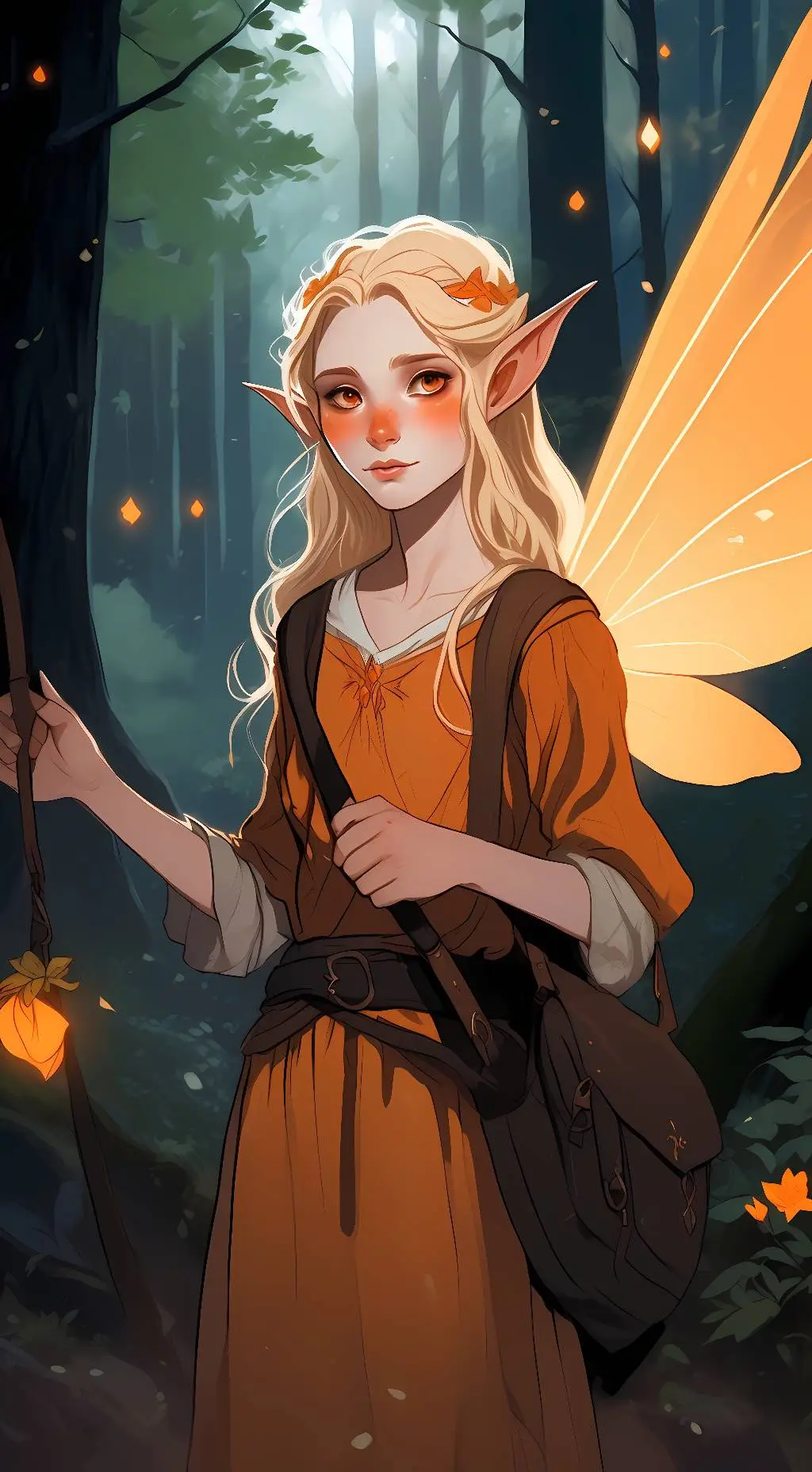 ai character: Mustardseed background