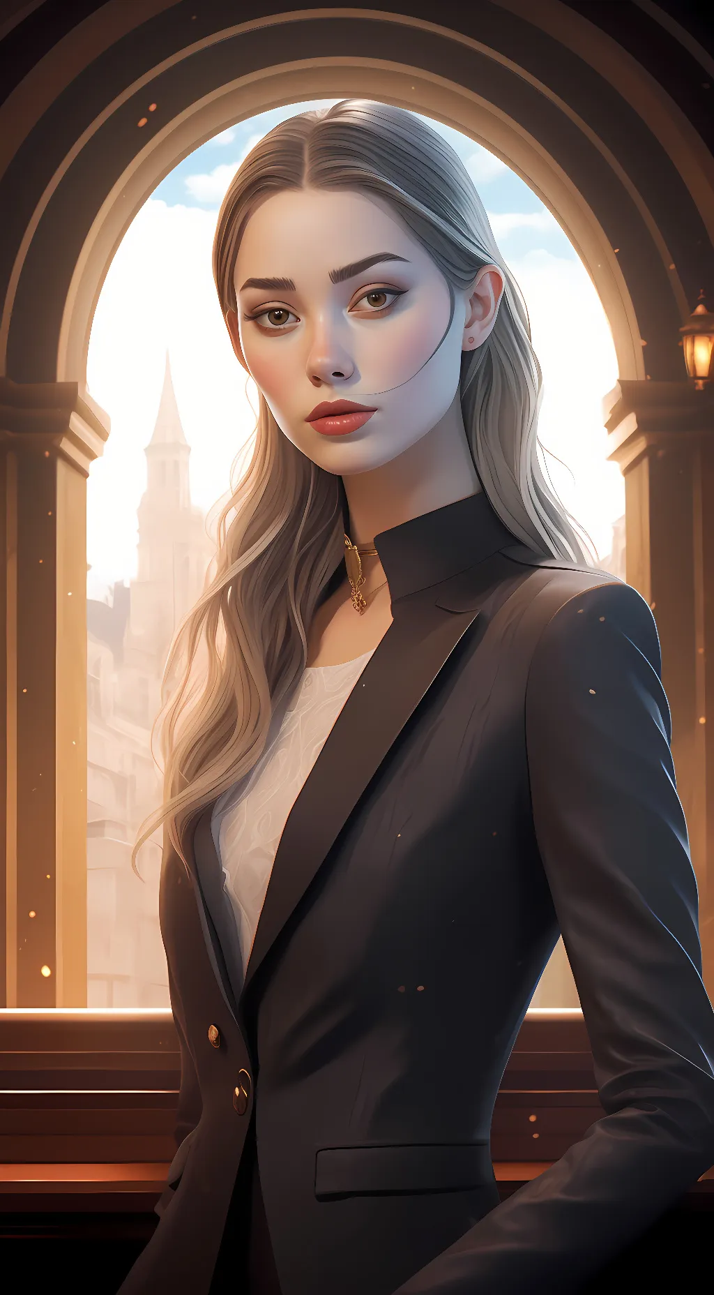 ai character: Jessica  background