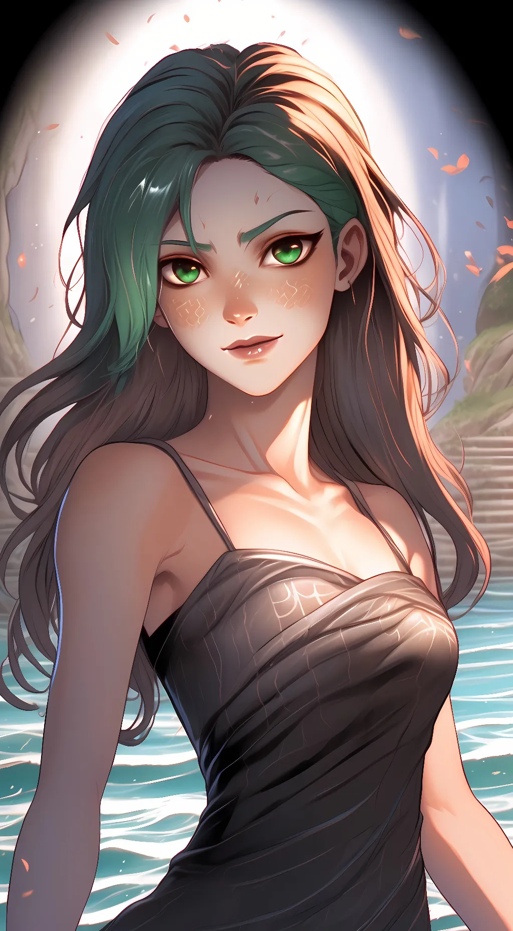 ai character: Medusa Gorgon background