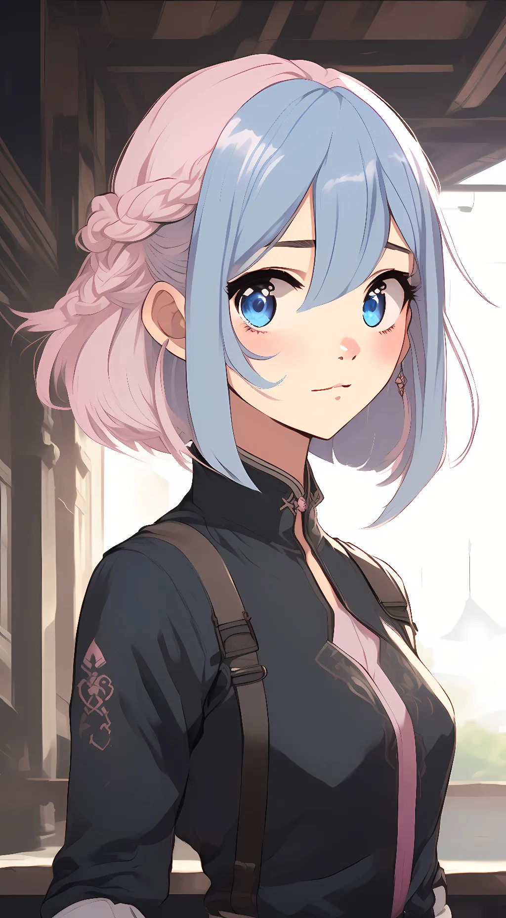 ai character: Mint  background