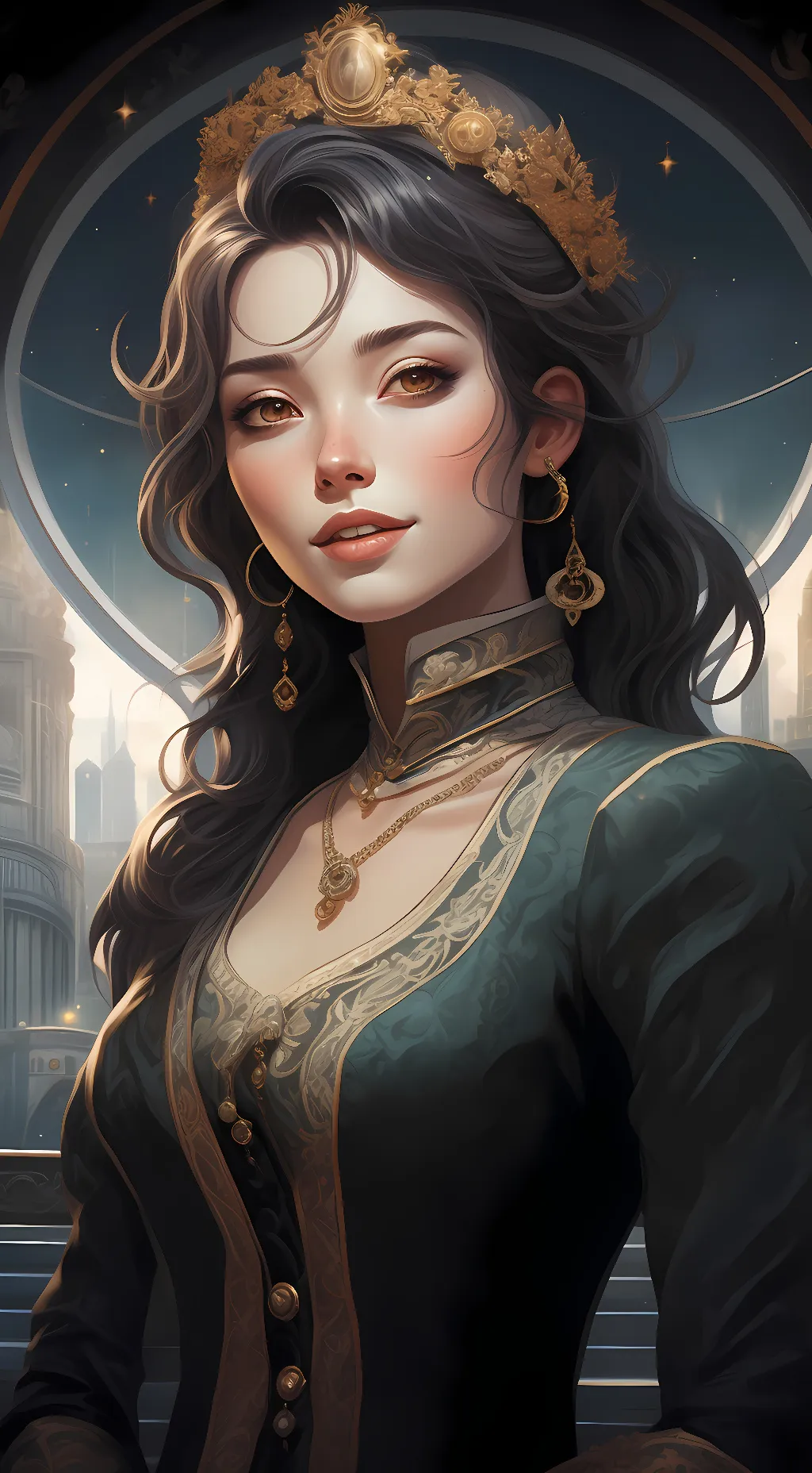 ai character: Djene background