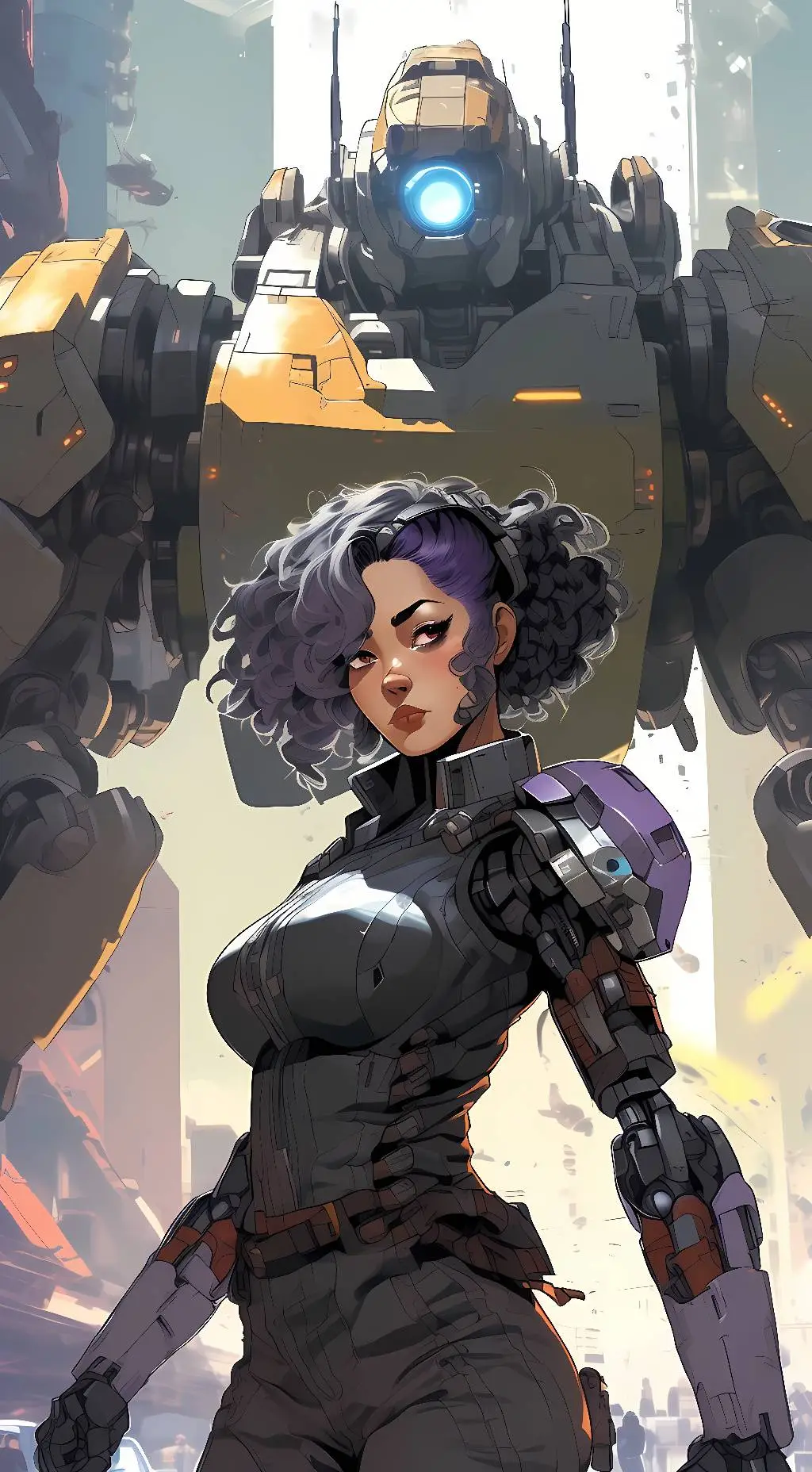 ai character: Toni, Pilot AC-7 background