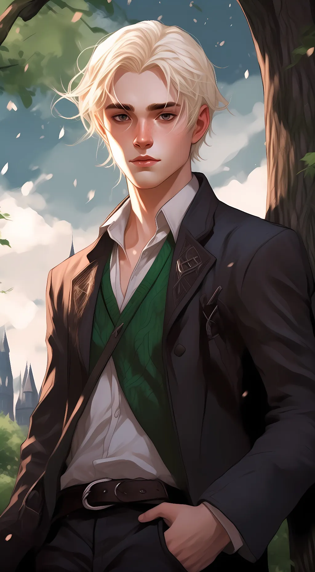 ai character: Draco background