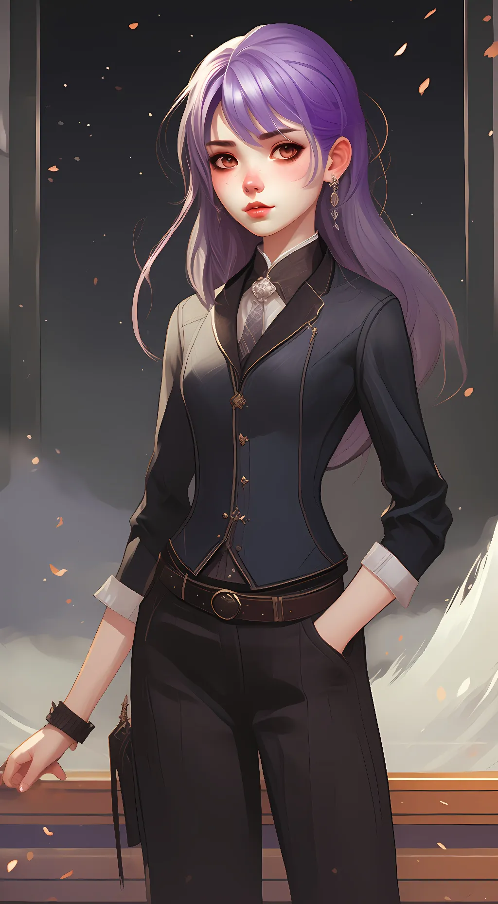 ai character: Ivy background