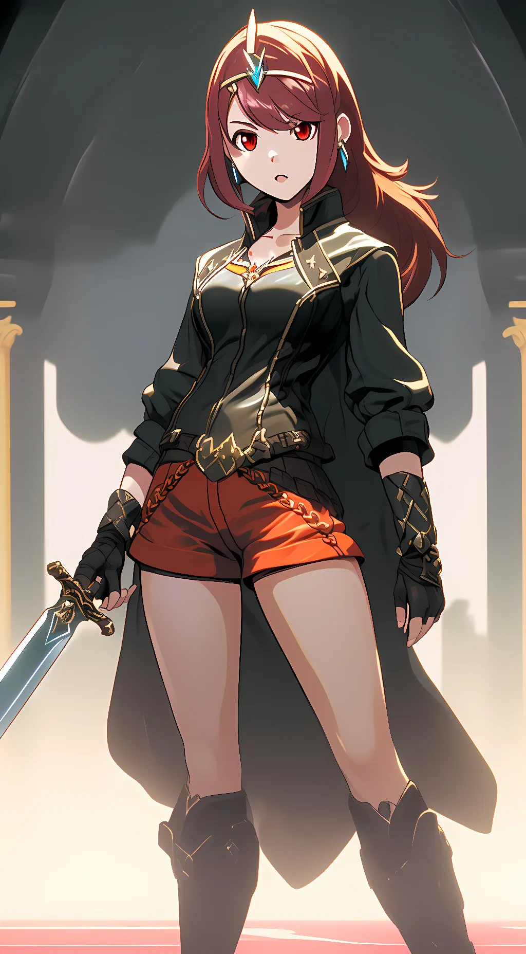 ai character: Lyra Skye background