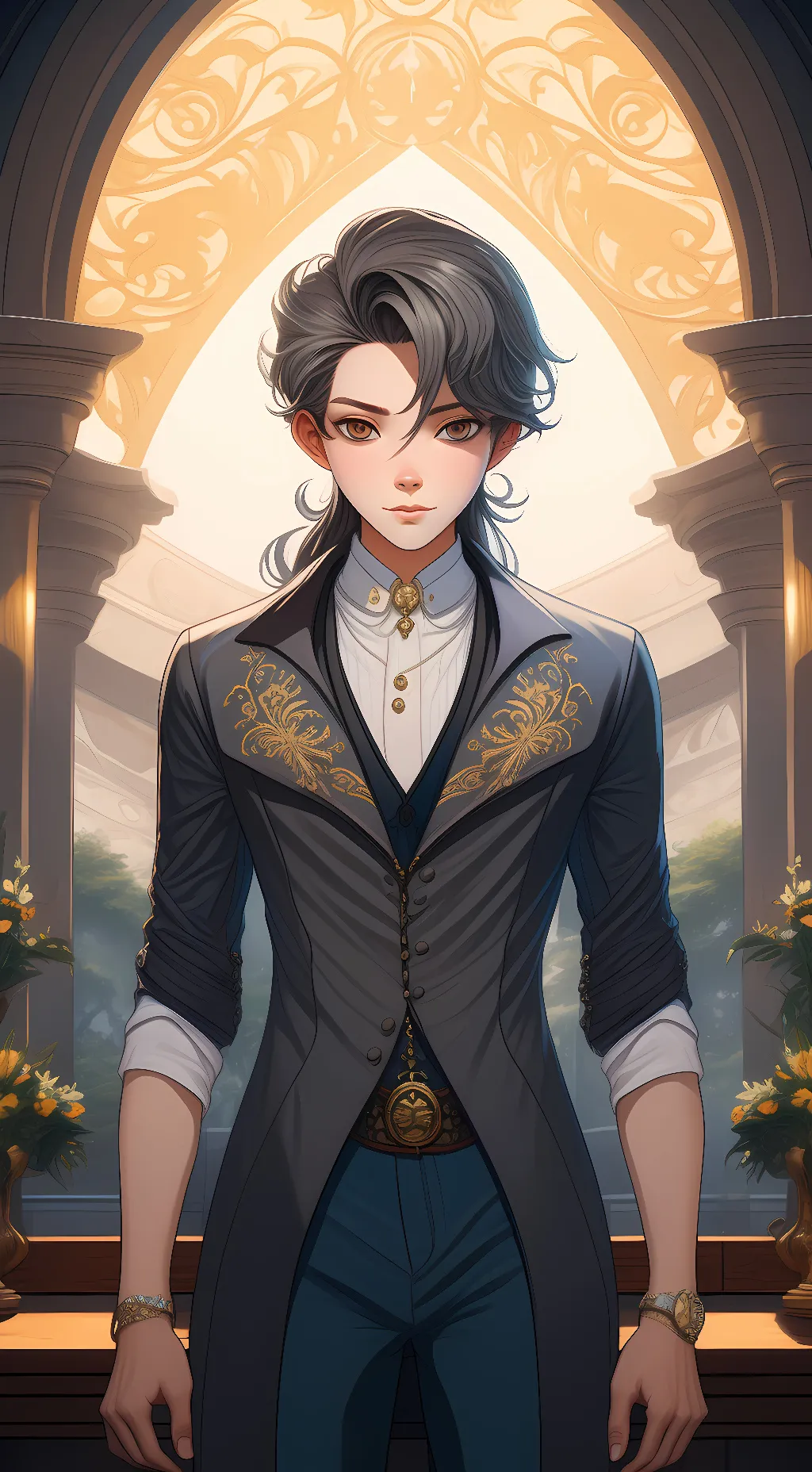 ai character: Alexander Hughes background