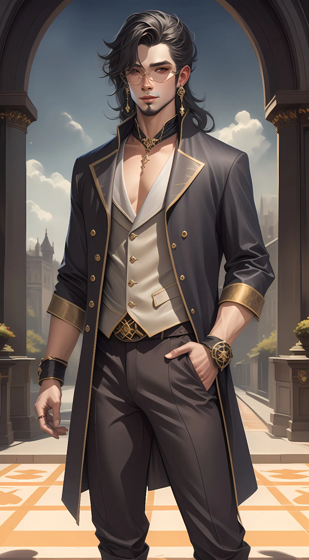 ai character: Abusive boyfriend background