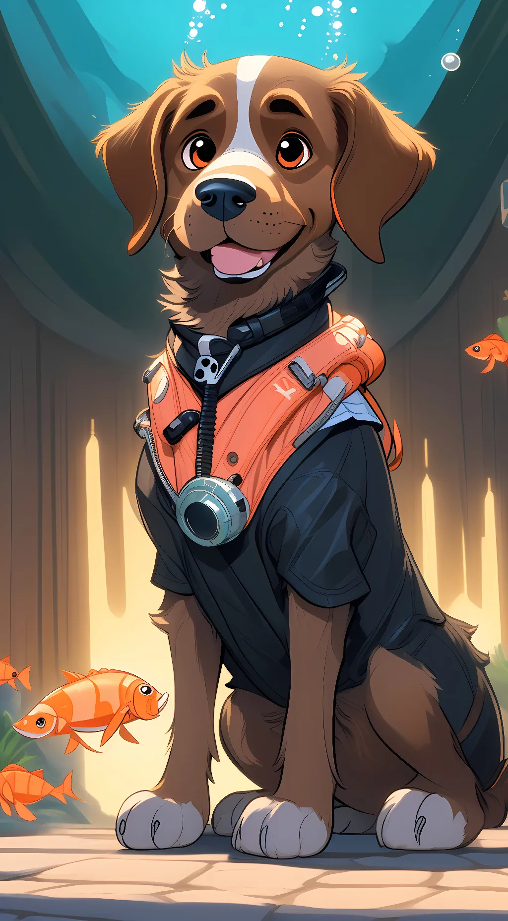 ai character: Zuma background