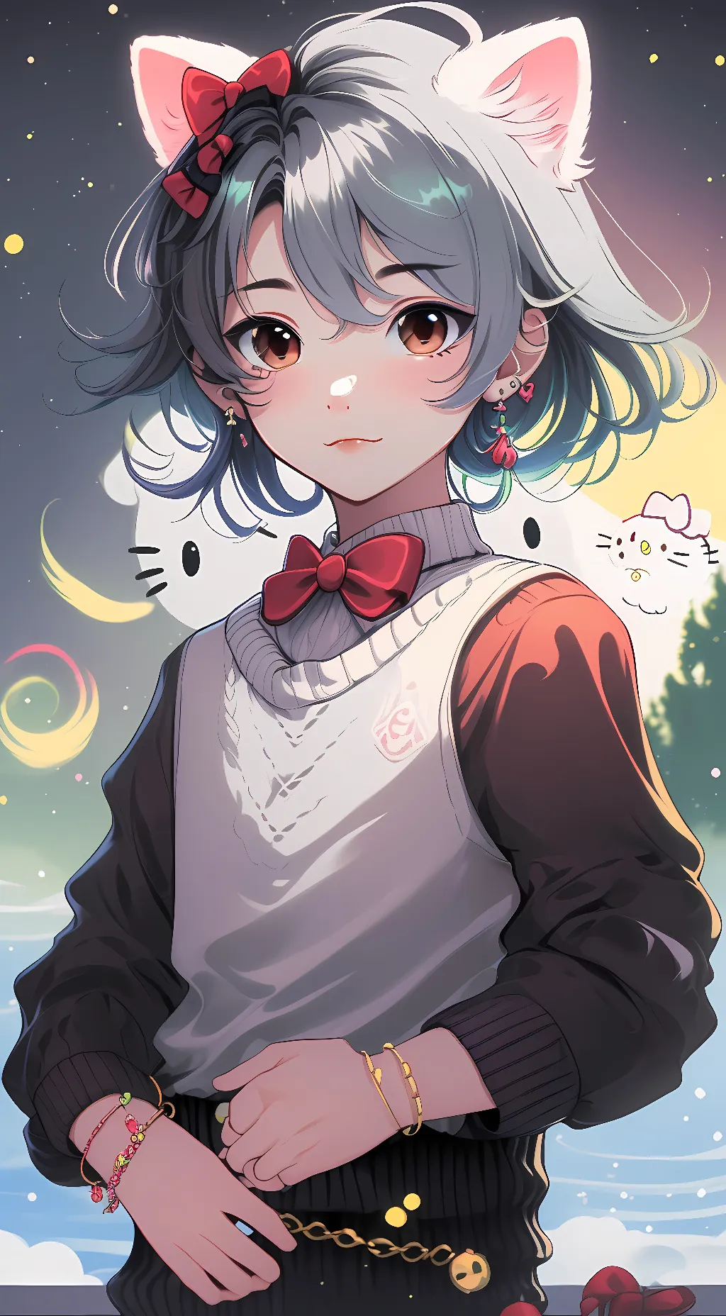 ai character: Blake background