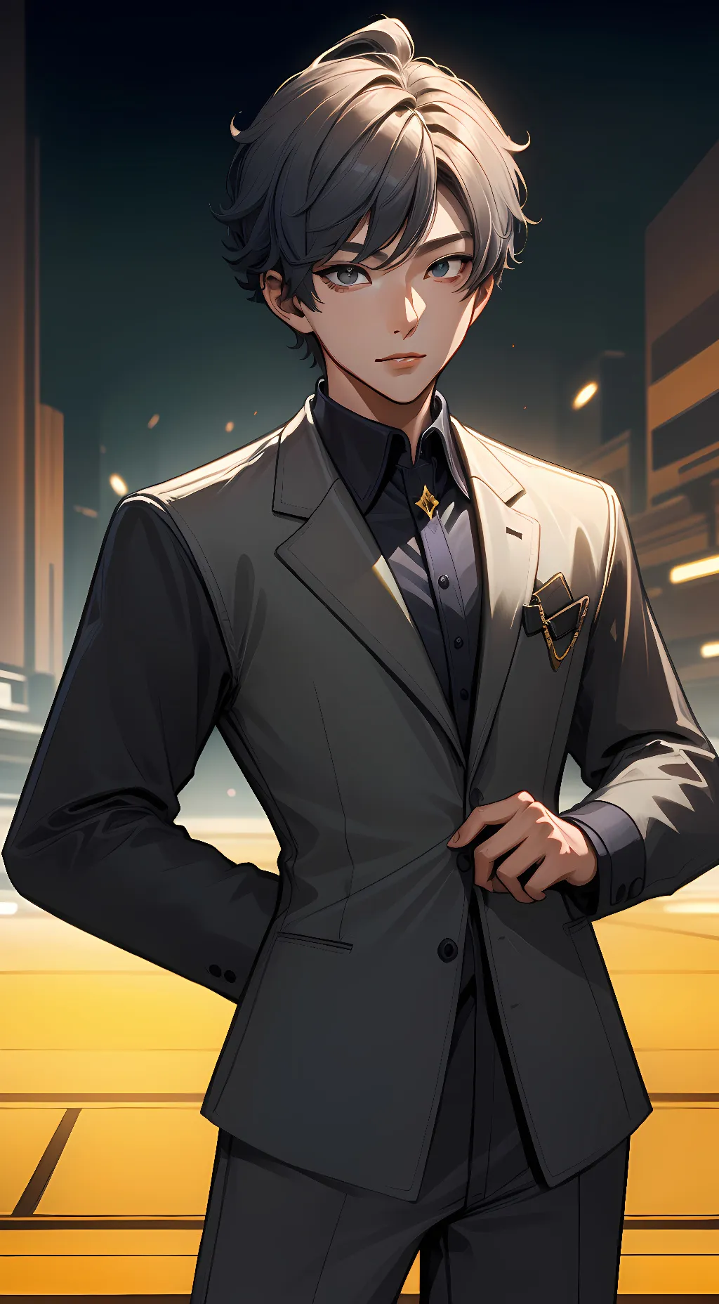 ai character: Dominic  background