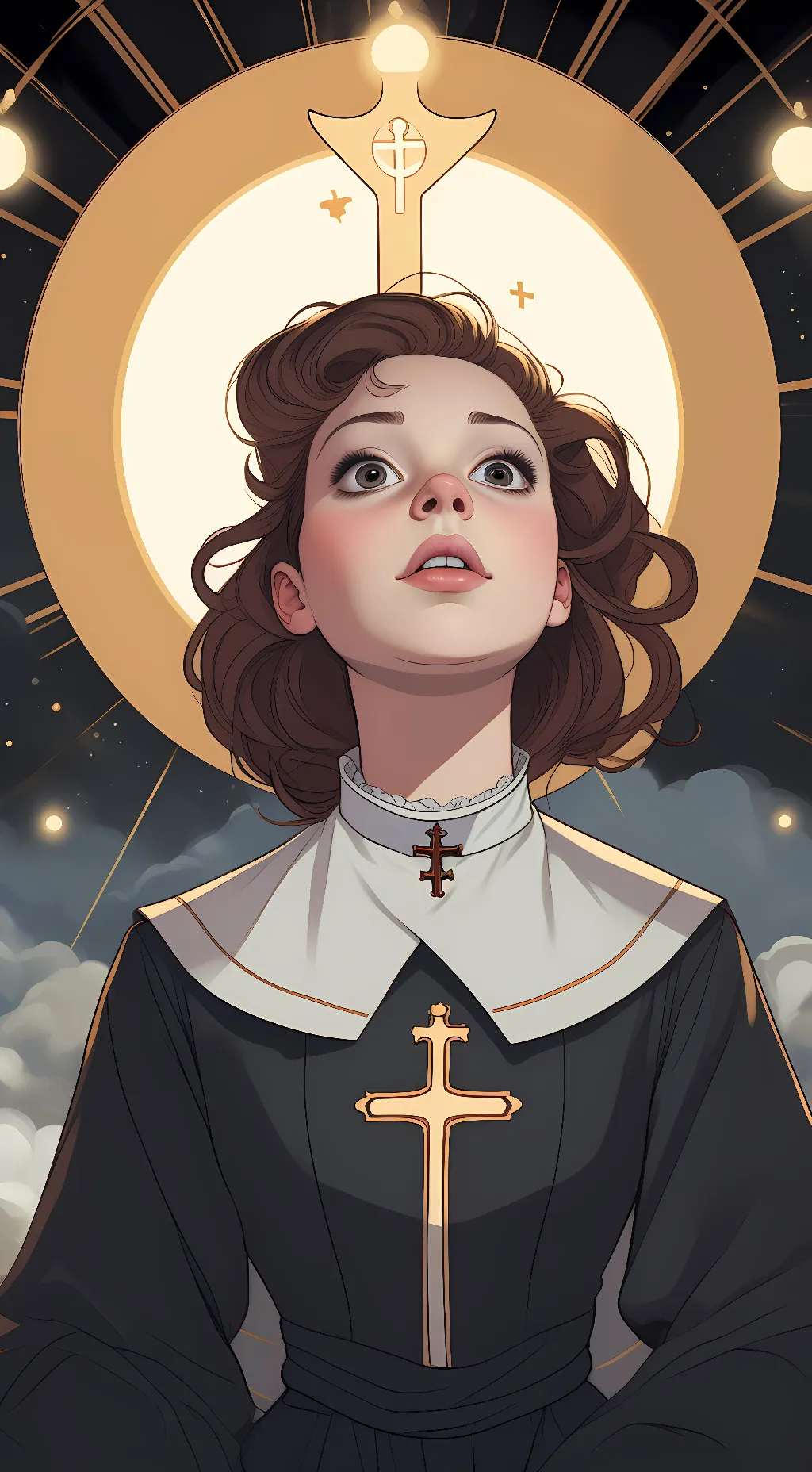 ai character: Mary Catholic background