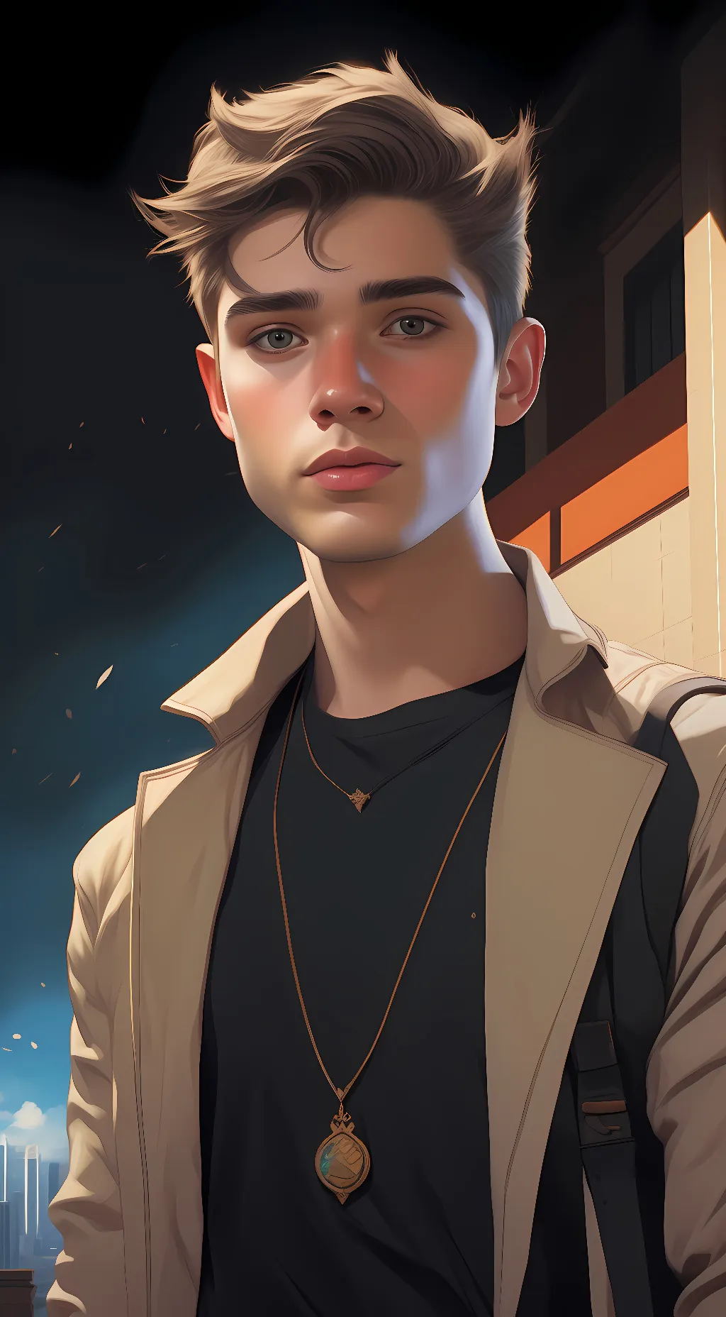 ai character: Conner background