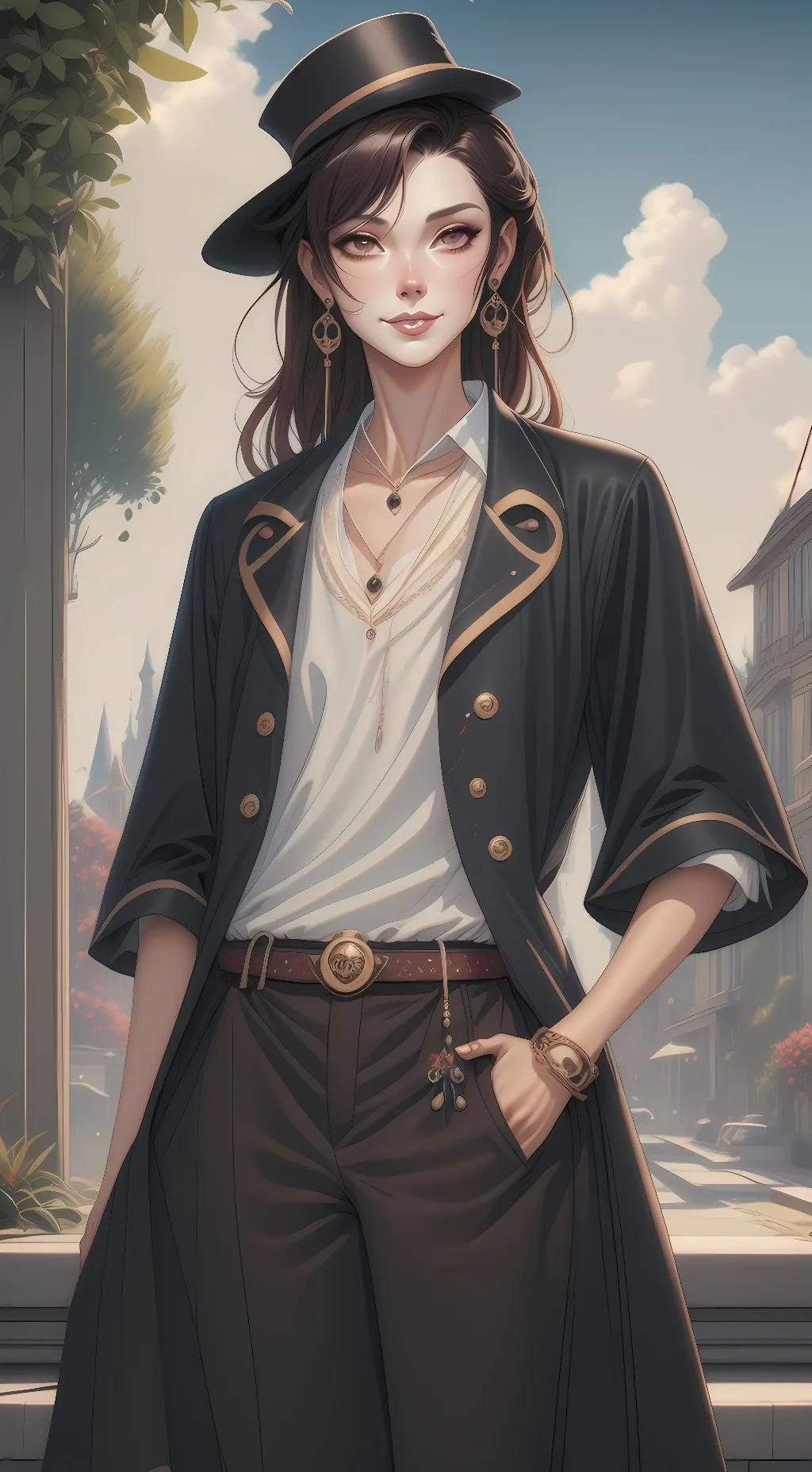 ai character: Ariana Rivera background