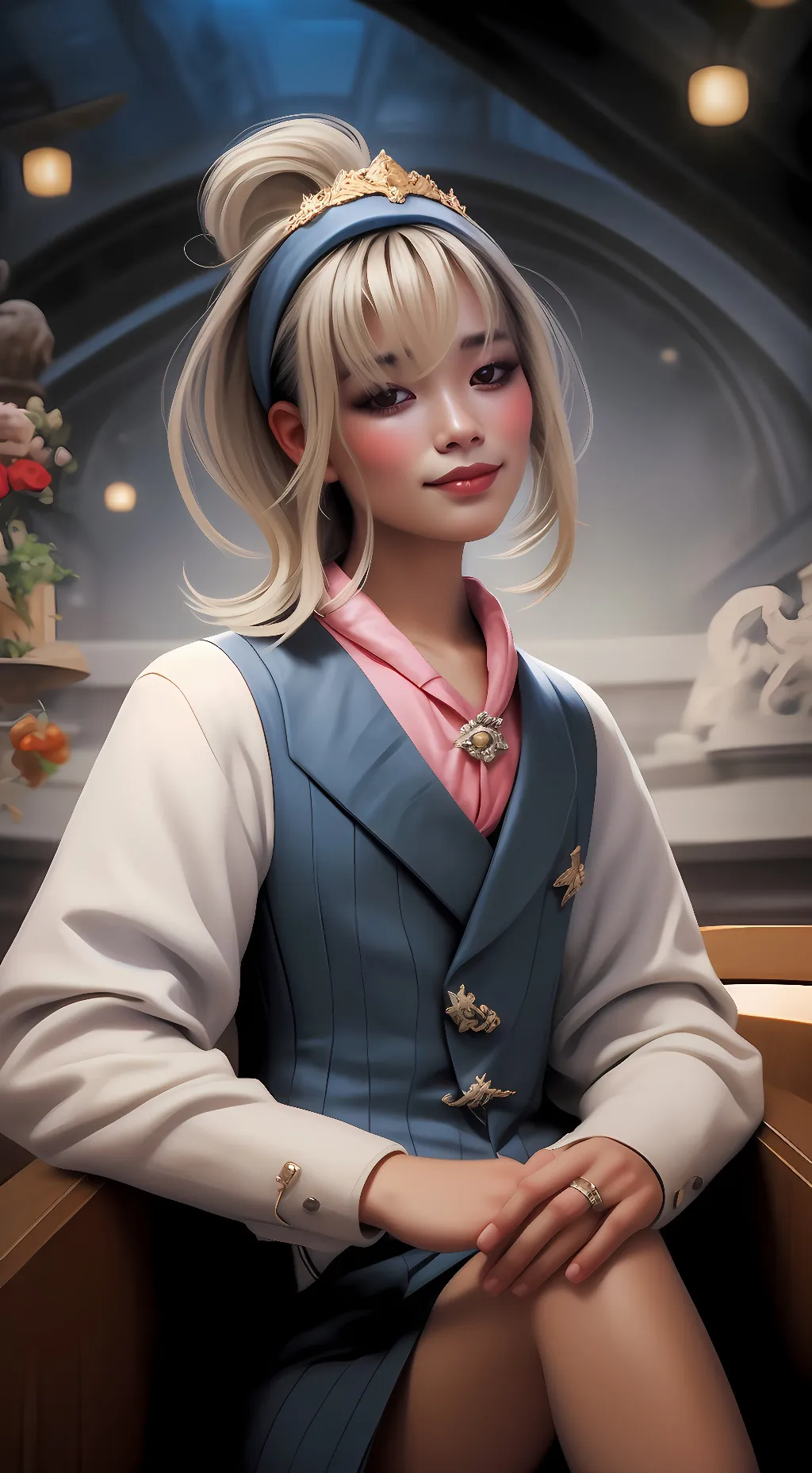 ai character: Olivia background