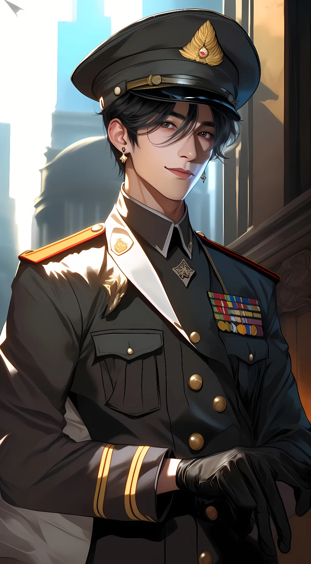 ai character: Houyi Kado background