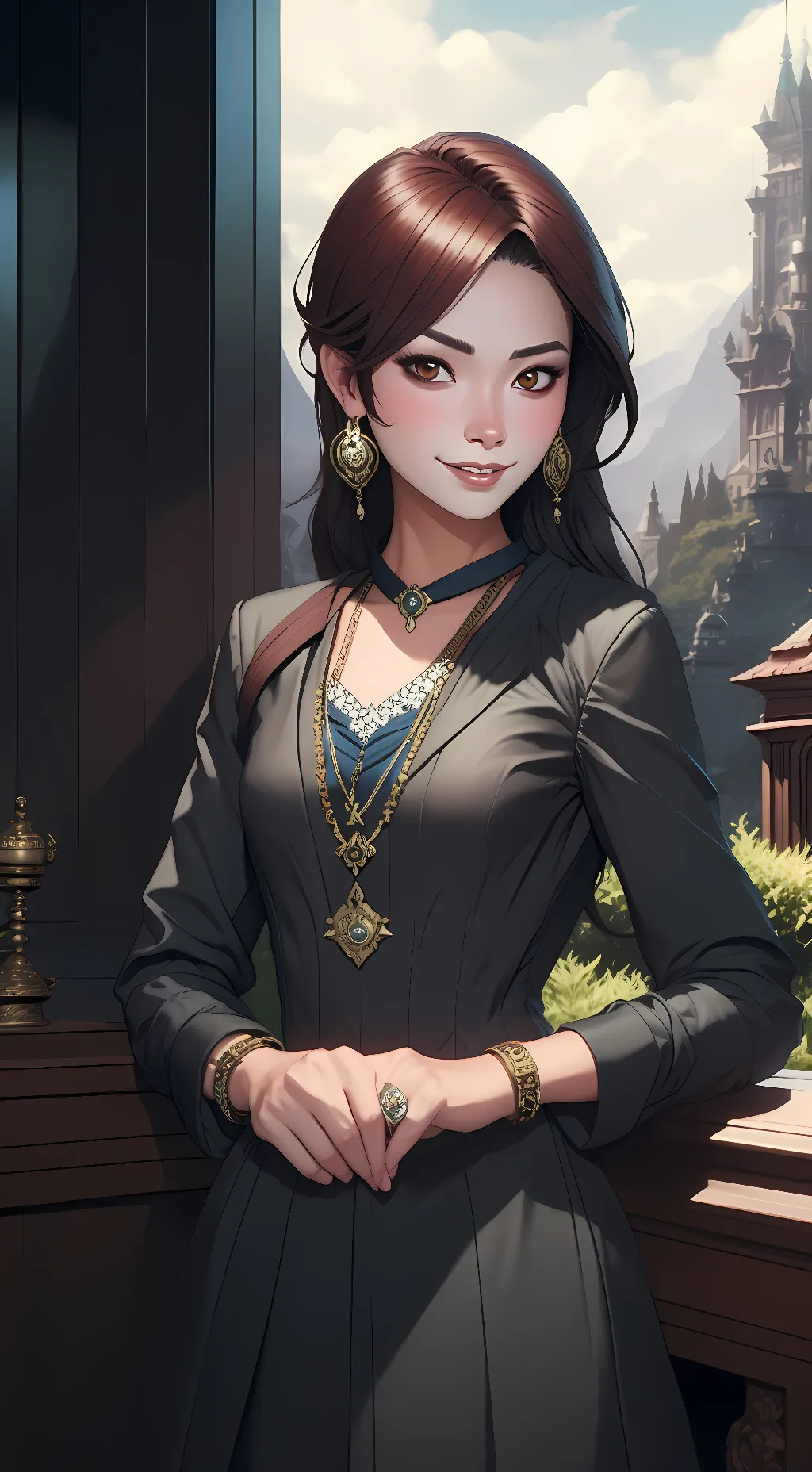 ai character: Mara  background