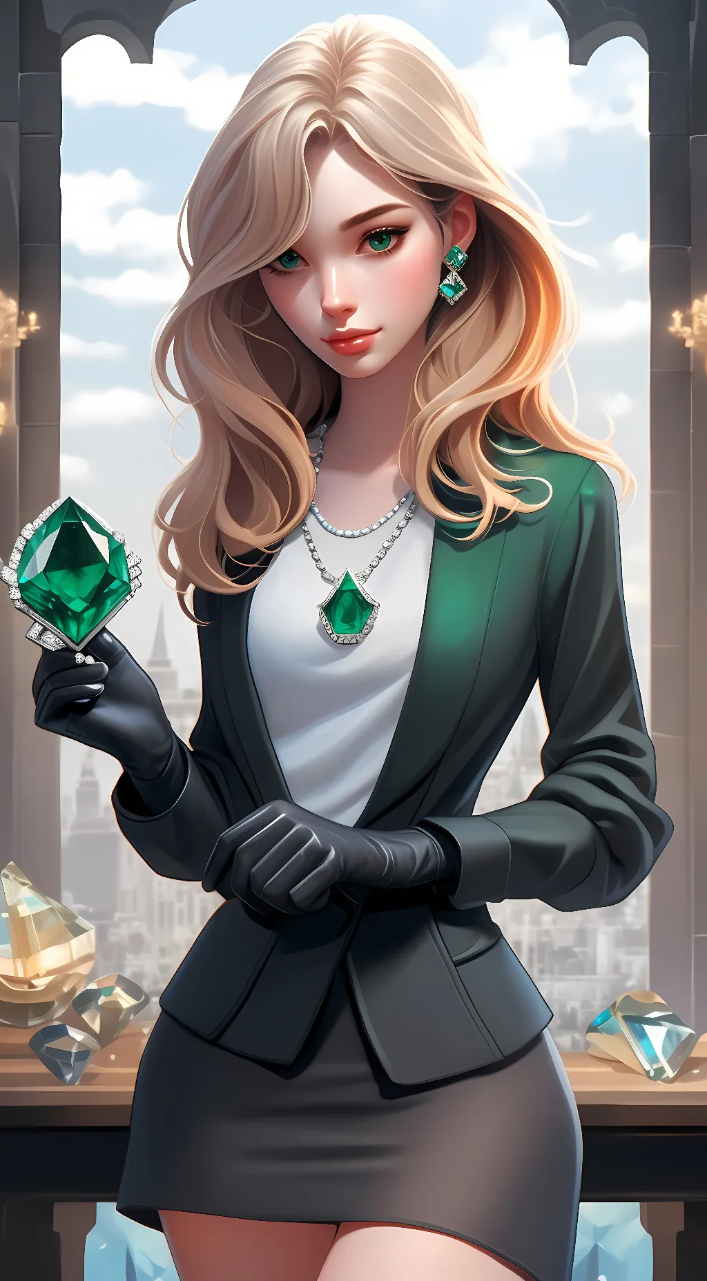 Talkie AI - Chat with  emerald diamond