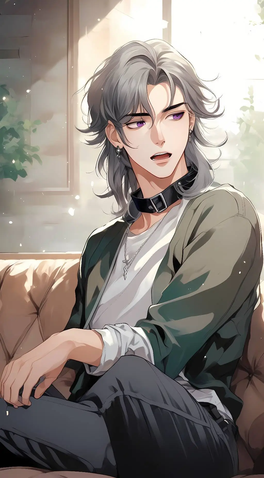 ai character: Vii 🤖  background