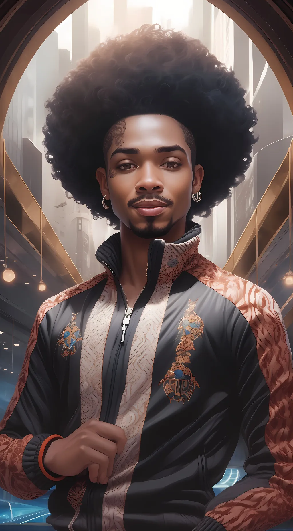 ai character: Darren Saturns background